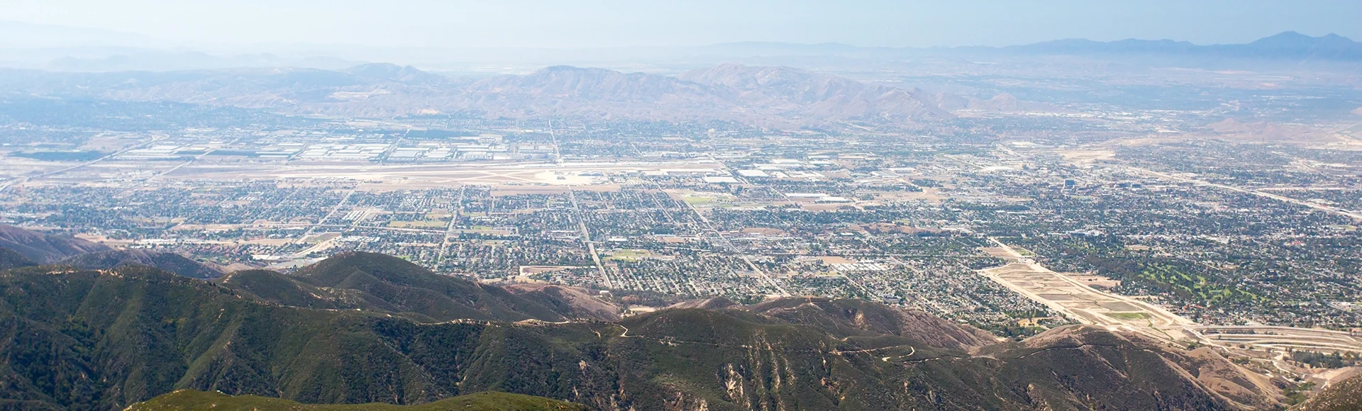 View over San Bernardino