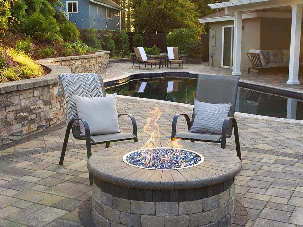 Outdoor Fire Pits from System Pavers