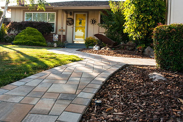 paver walkway