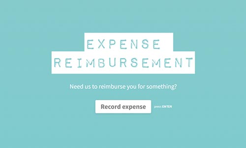 Free Online Expense Reimbursement Form Typeform Templates