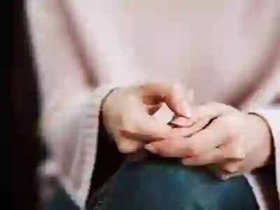 A woman with anxiety