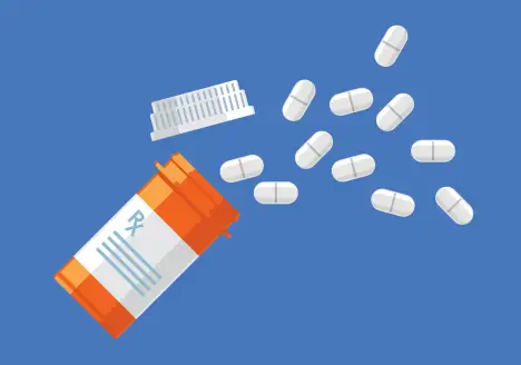 illustration of prescription medication