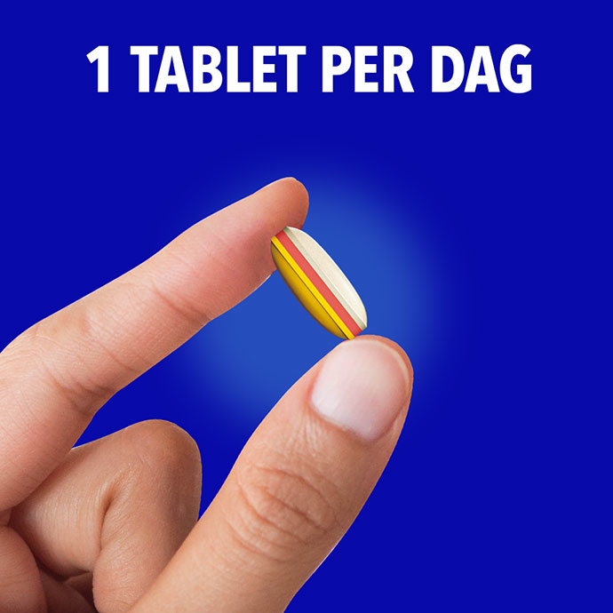 1 tablet per dag