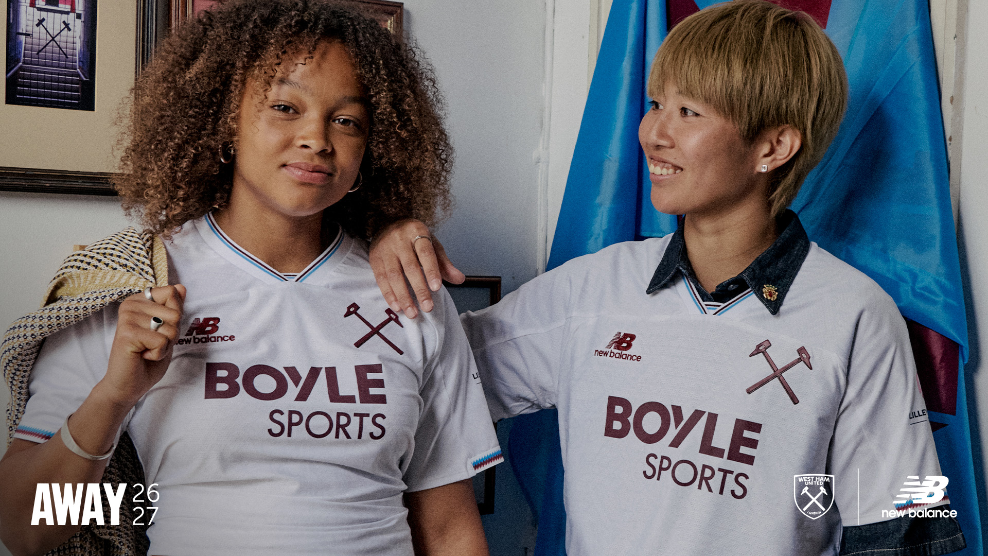 Iconic White Away returns for the 2026/27 campaign - West Ham