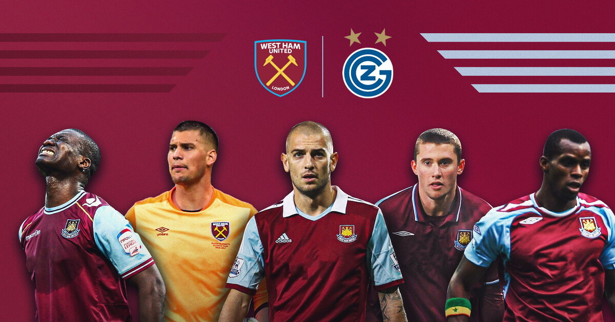 The five players who have represented both West Ham and Grasshopper ...