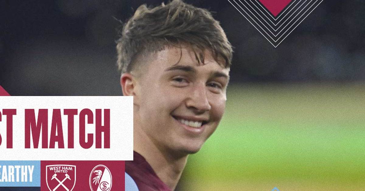 Tim Earthy Earthy: I’m absolutely buzzing to make my debut - West Ham United FC