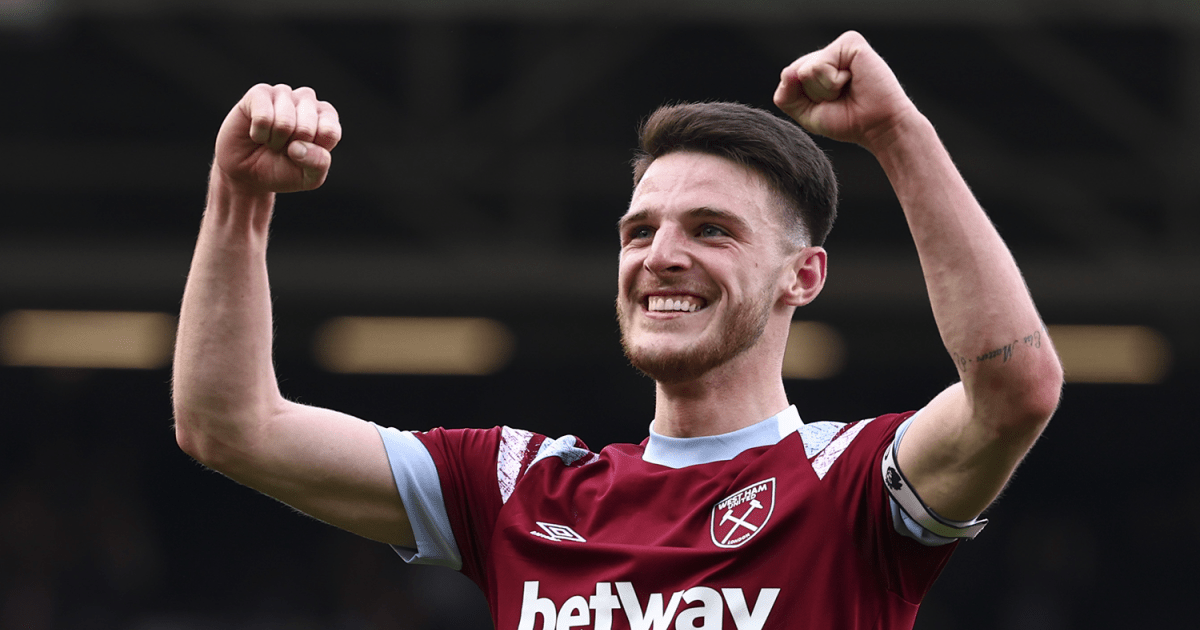 Rice: It’s a massive step and shows the character and desire - West Ham ...
