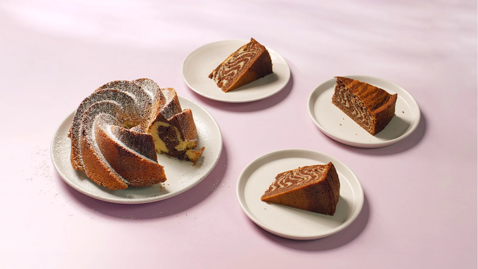 Réaliser des cakes bicolores