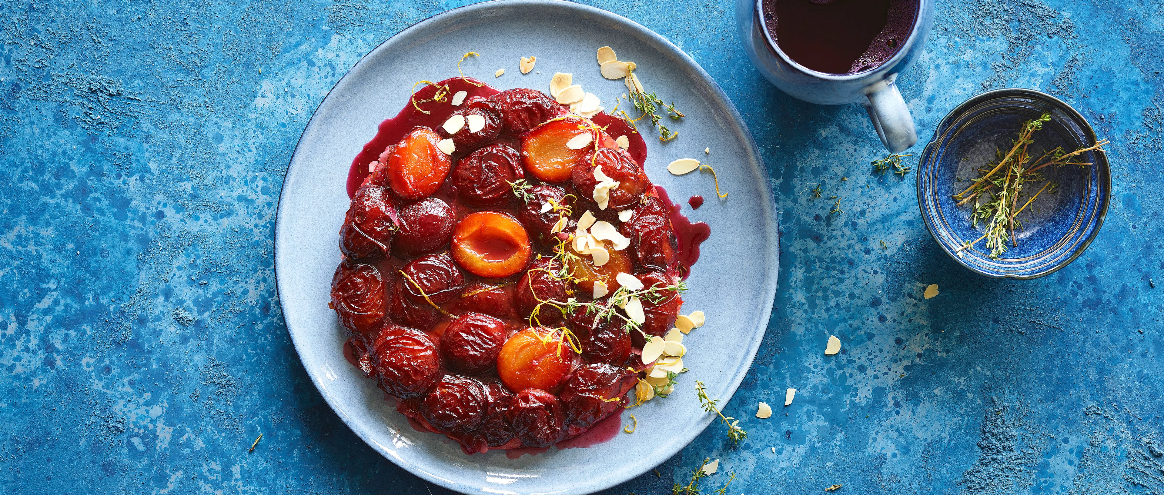 Zwetschgen Tarte Tatin