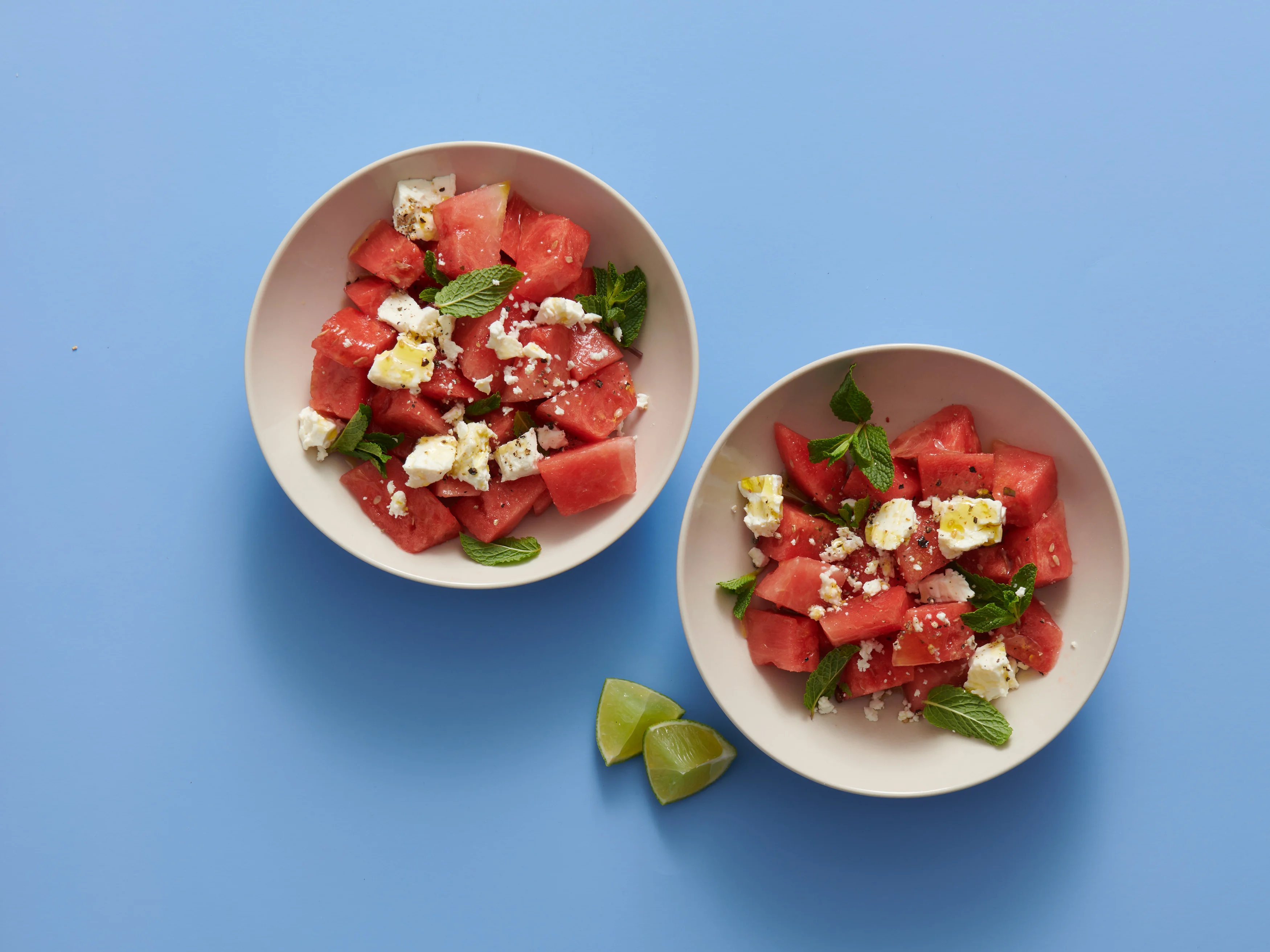 Wassermelonen-Feta-Salat