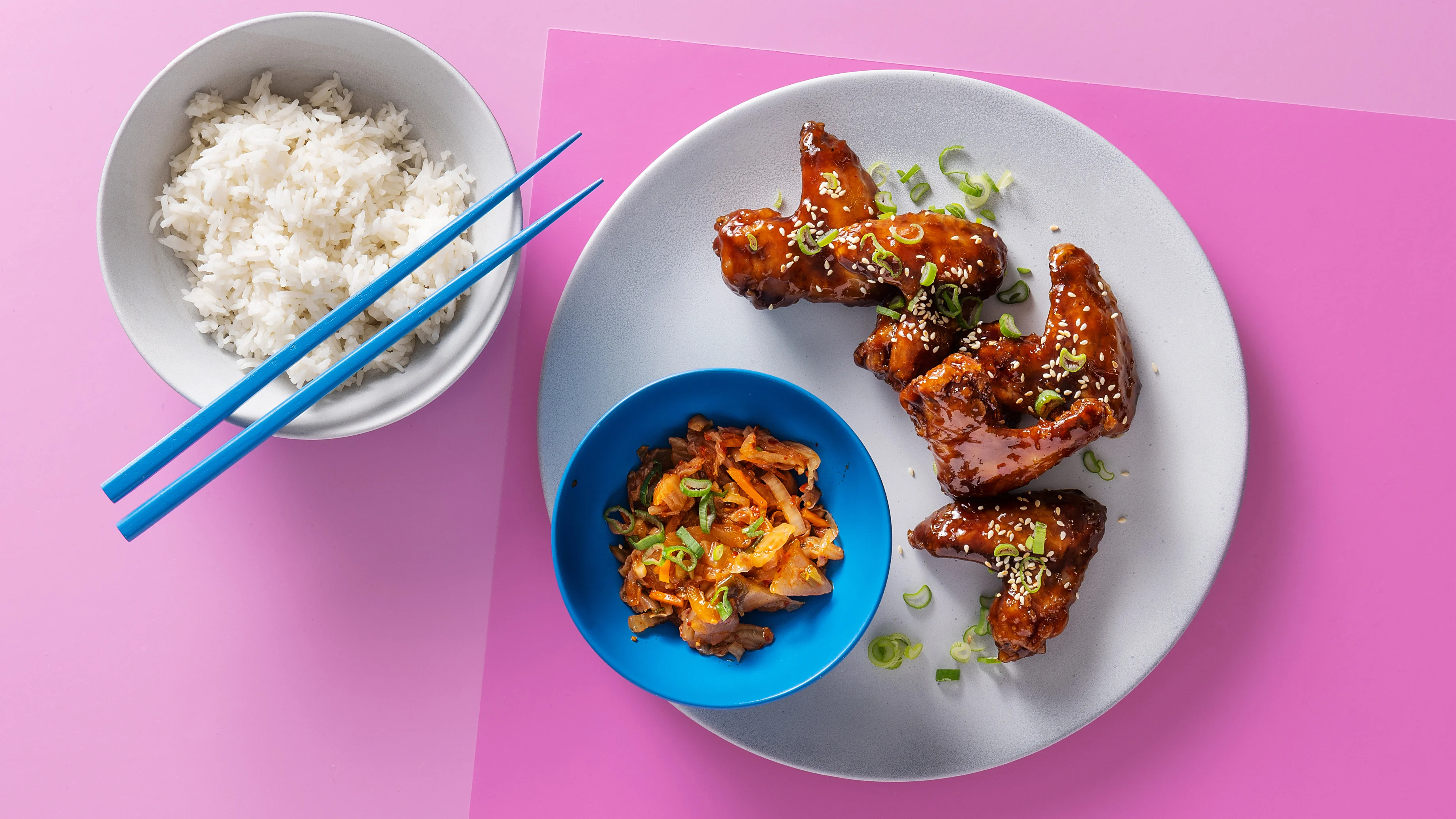 koreanisches Fried Chicken, koreanisches Poulet