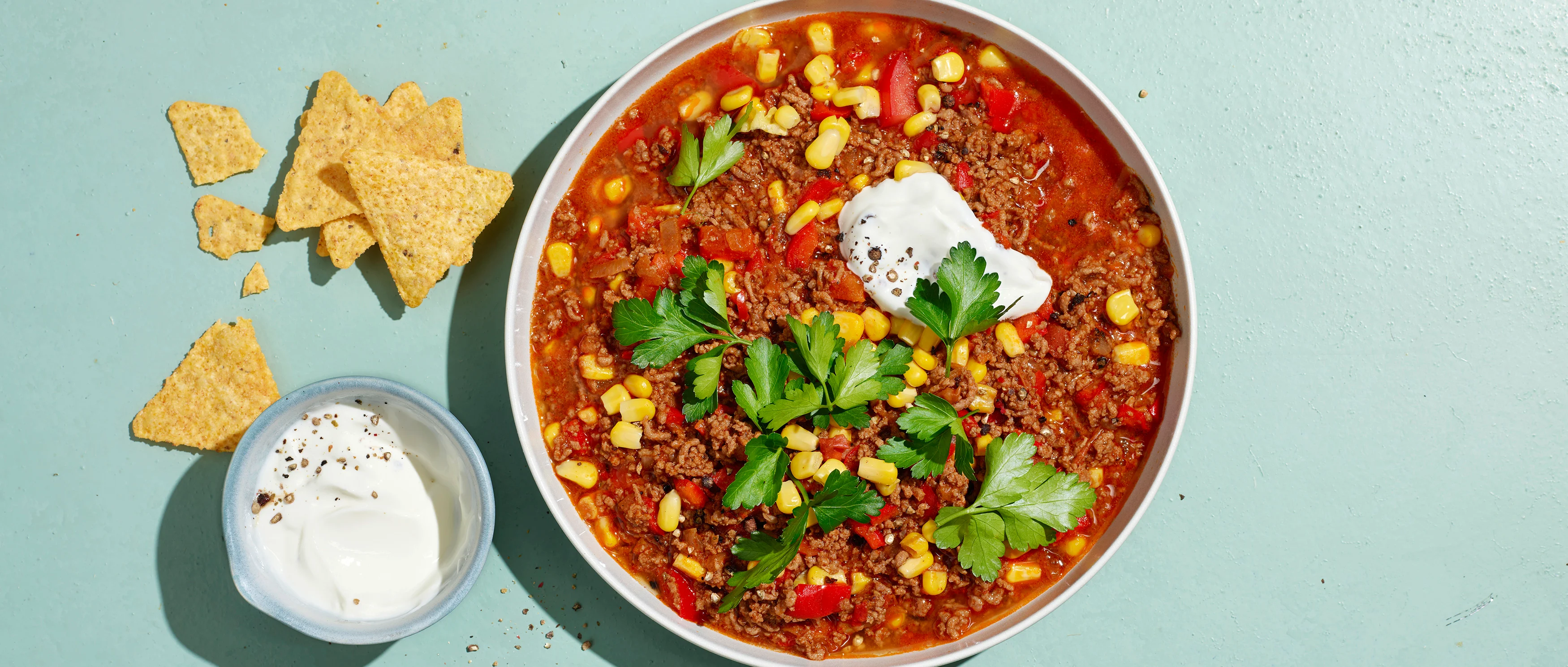 chili con Carne mit Peperoni