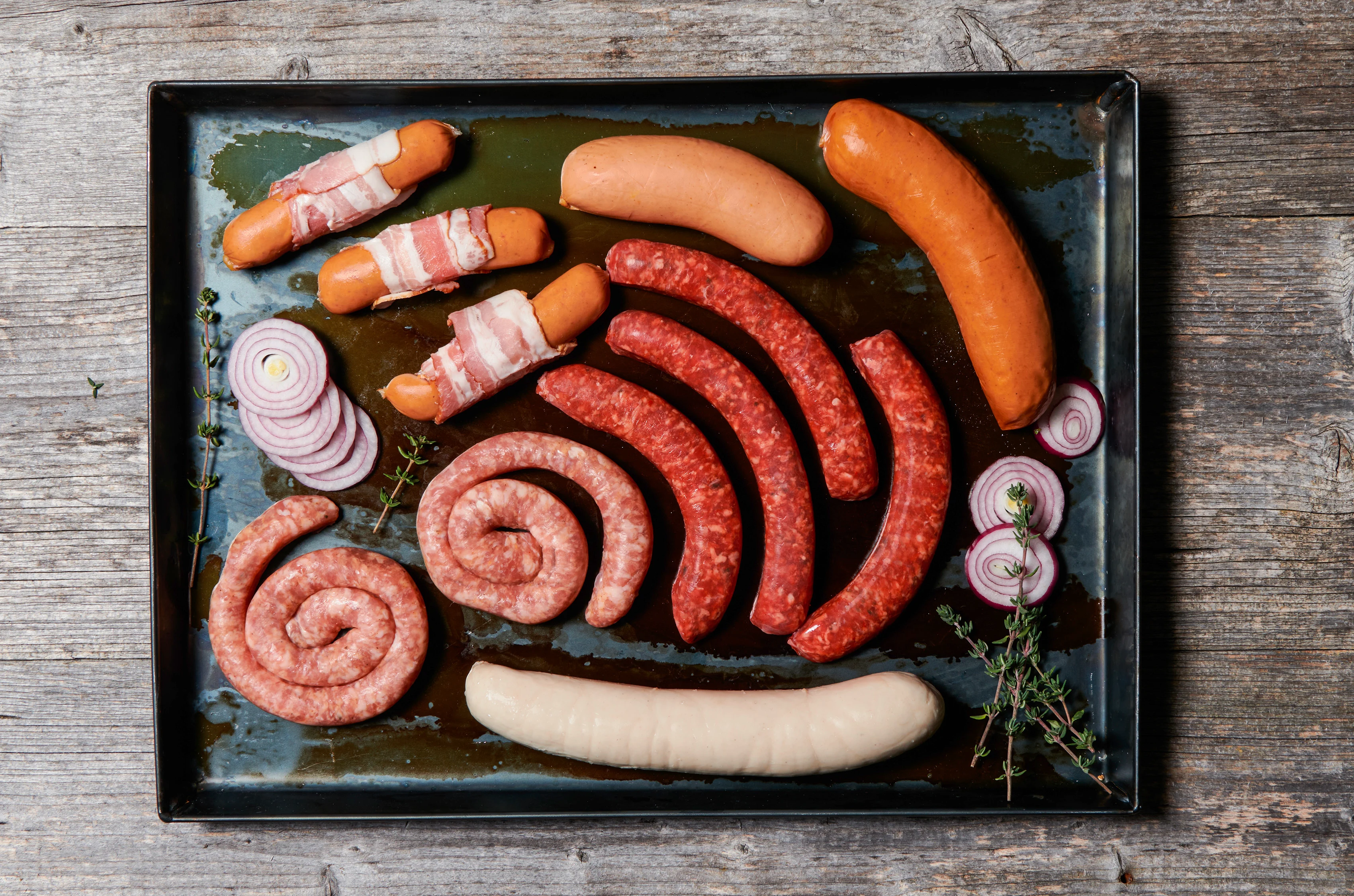 Salsiccia, Cervelat, Bratwurst Würste
