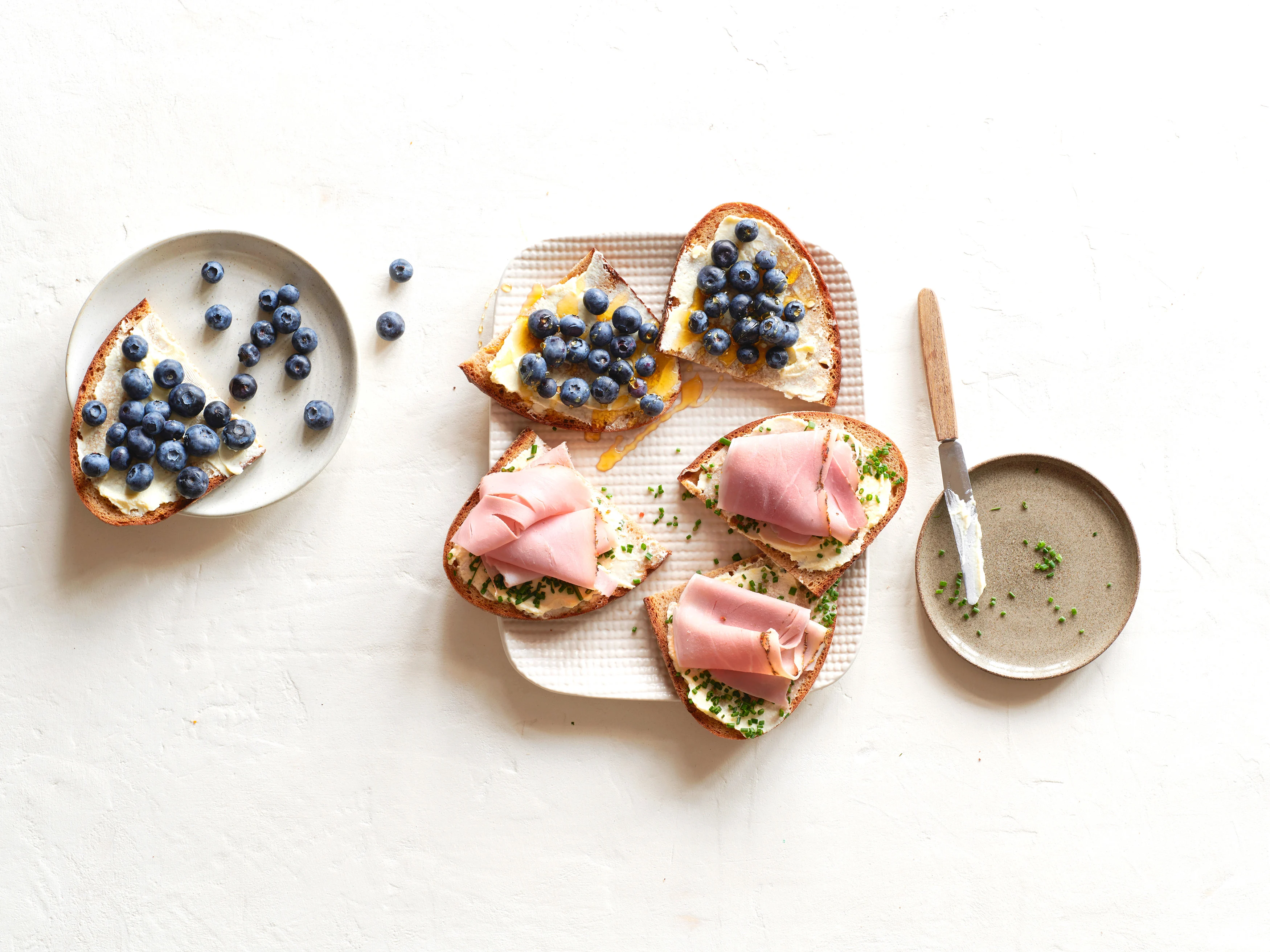 Sauerteigbrot-Tartines