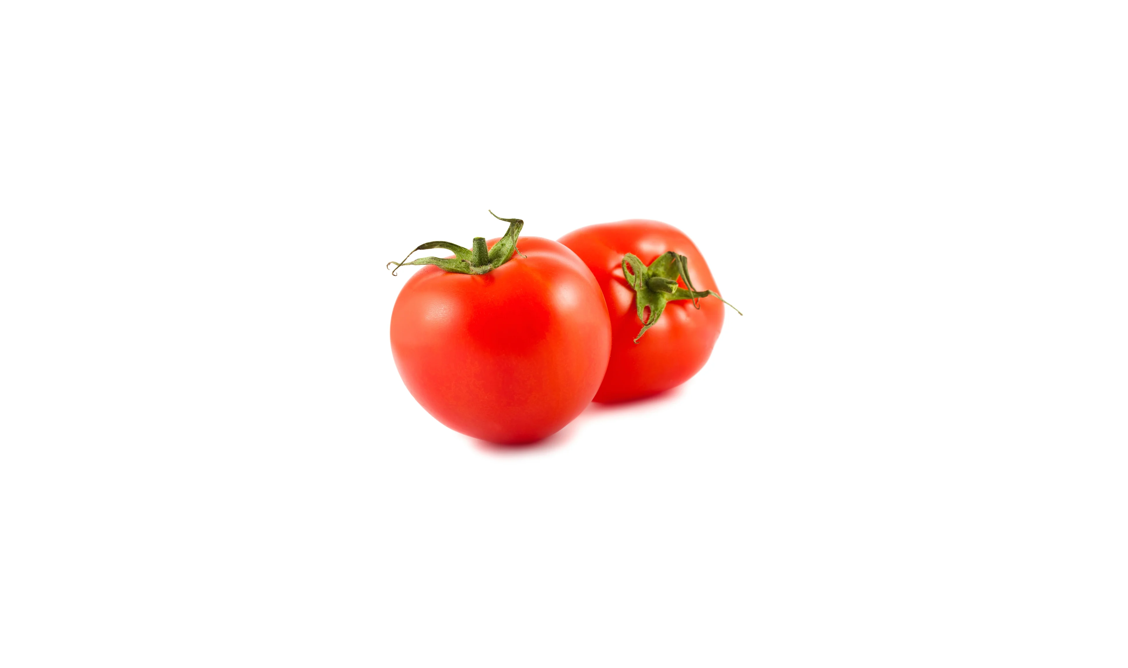 Zwei runde Tomaten