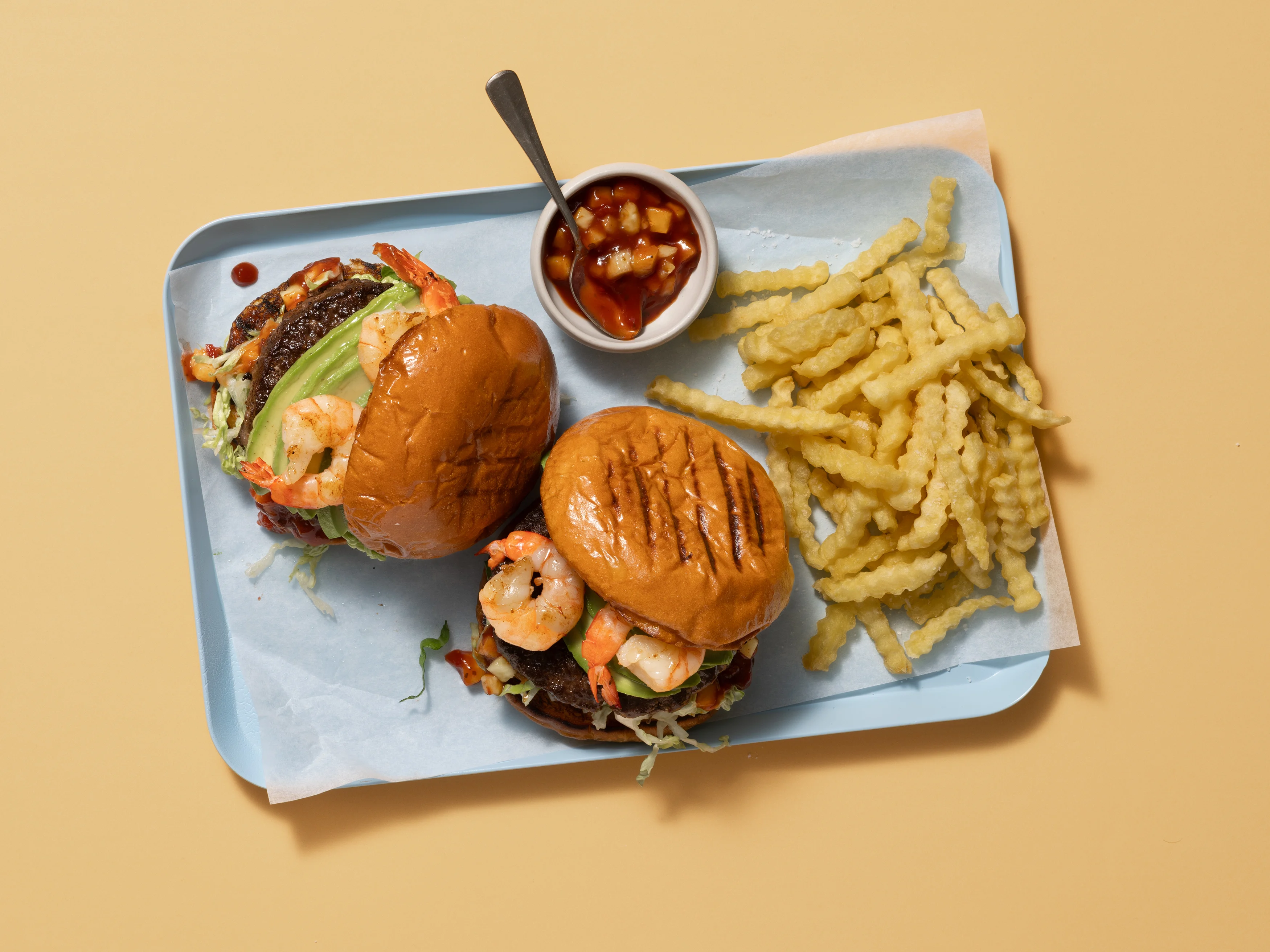 Surf'-n-turf-Burger