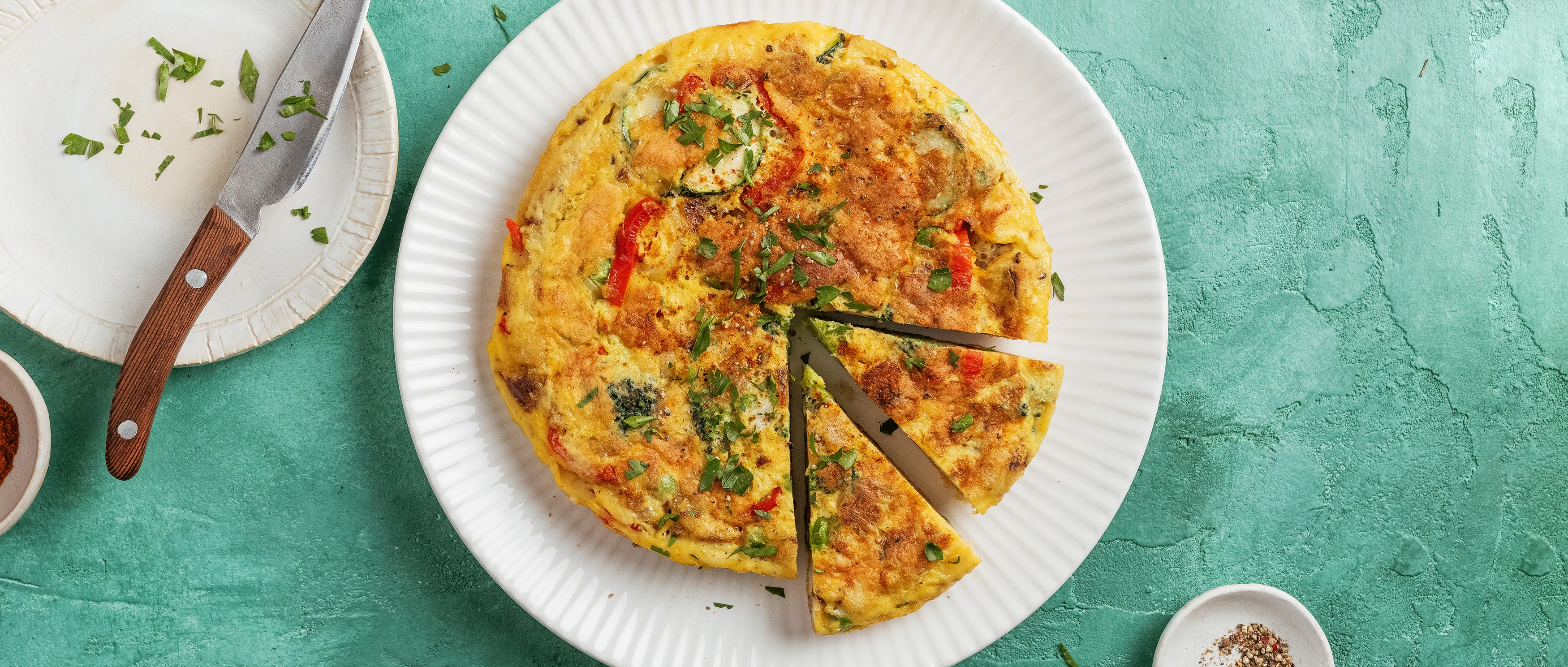 Tortilla mit Gemüse