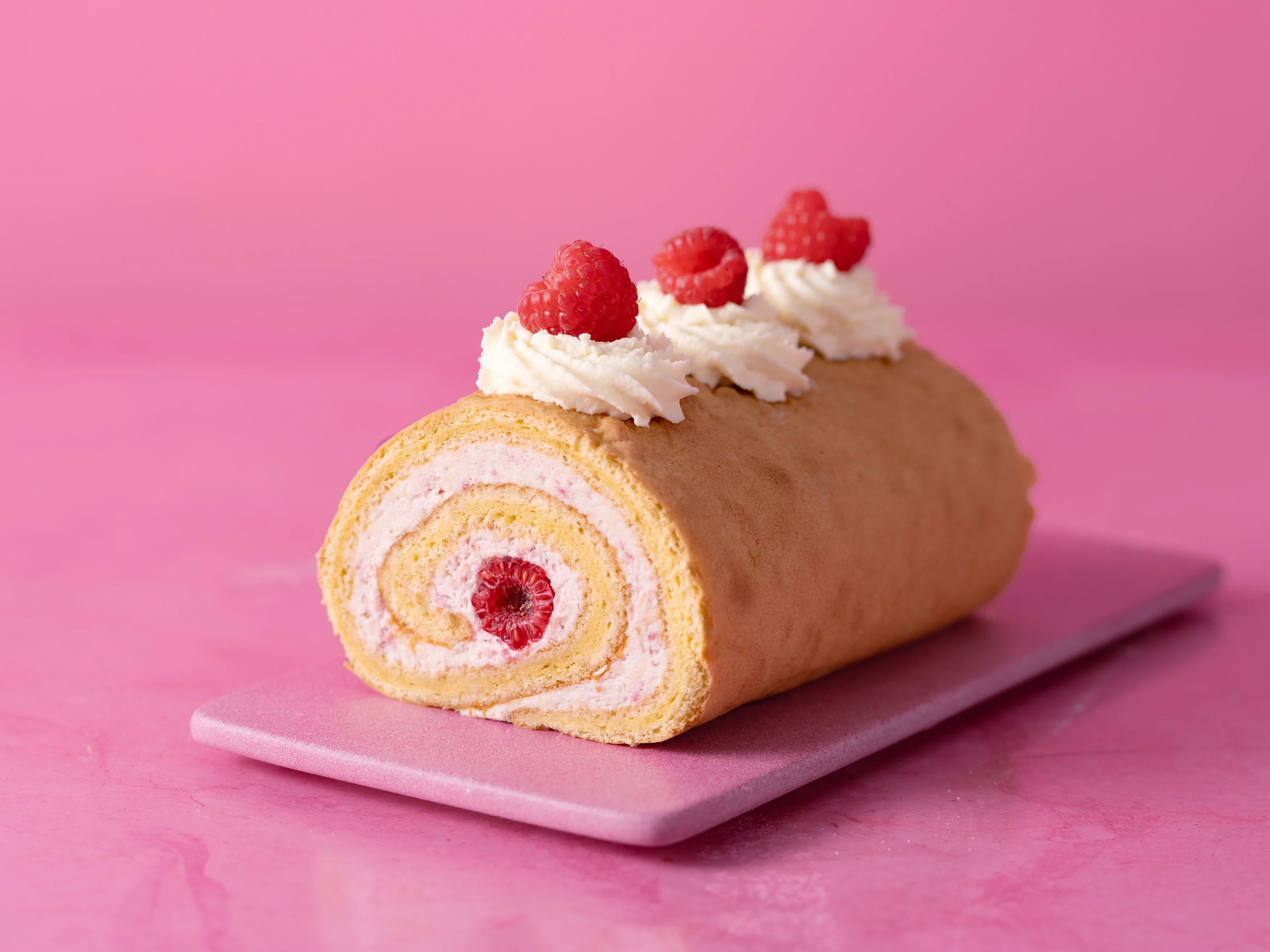 rotolo ai lamponi