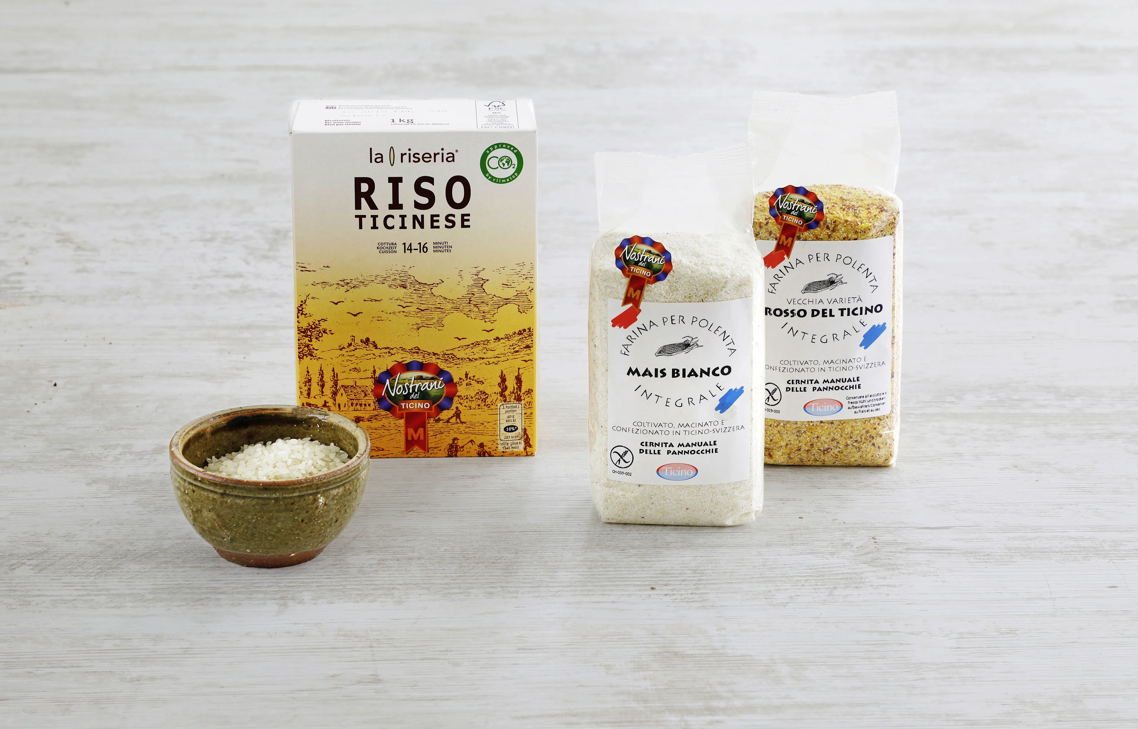 Tessiner Polenta und Reis