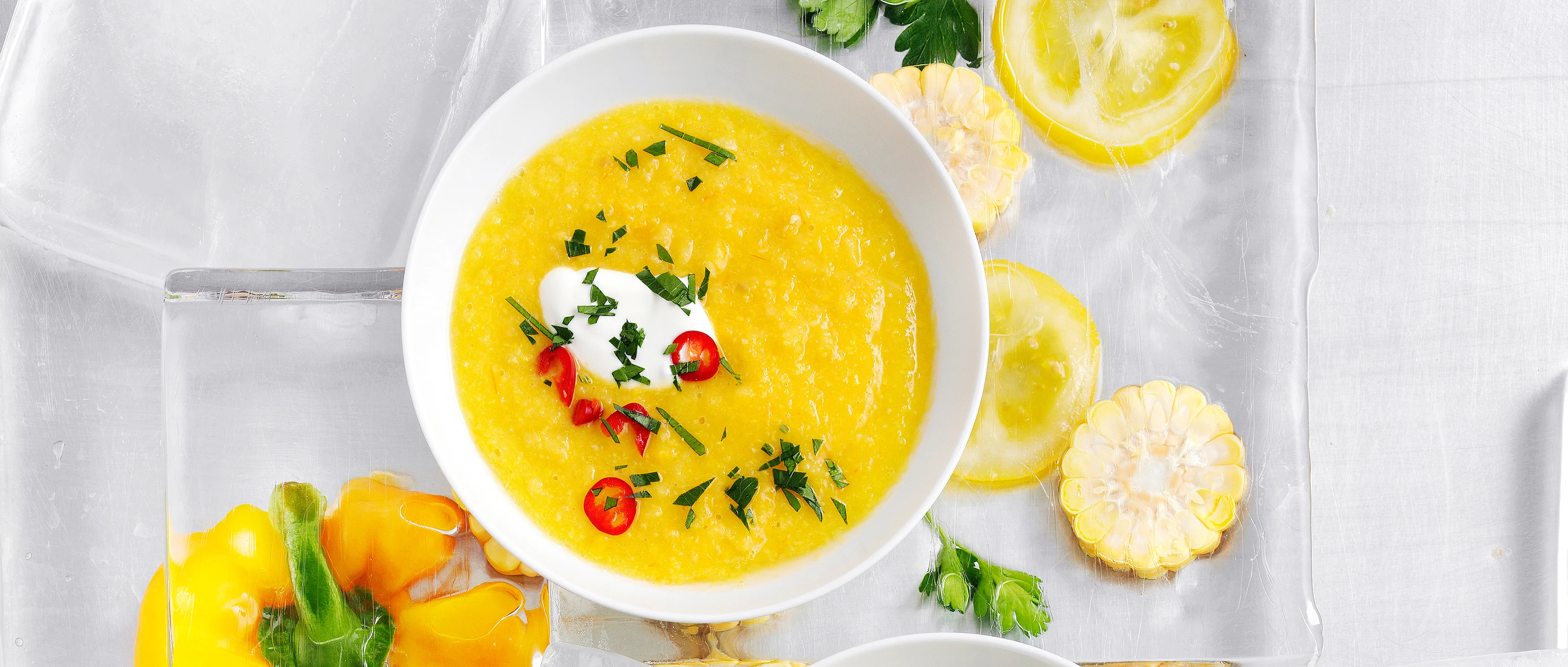 Gelber Gazpacho