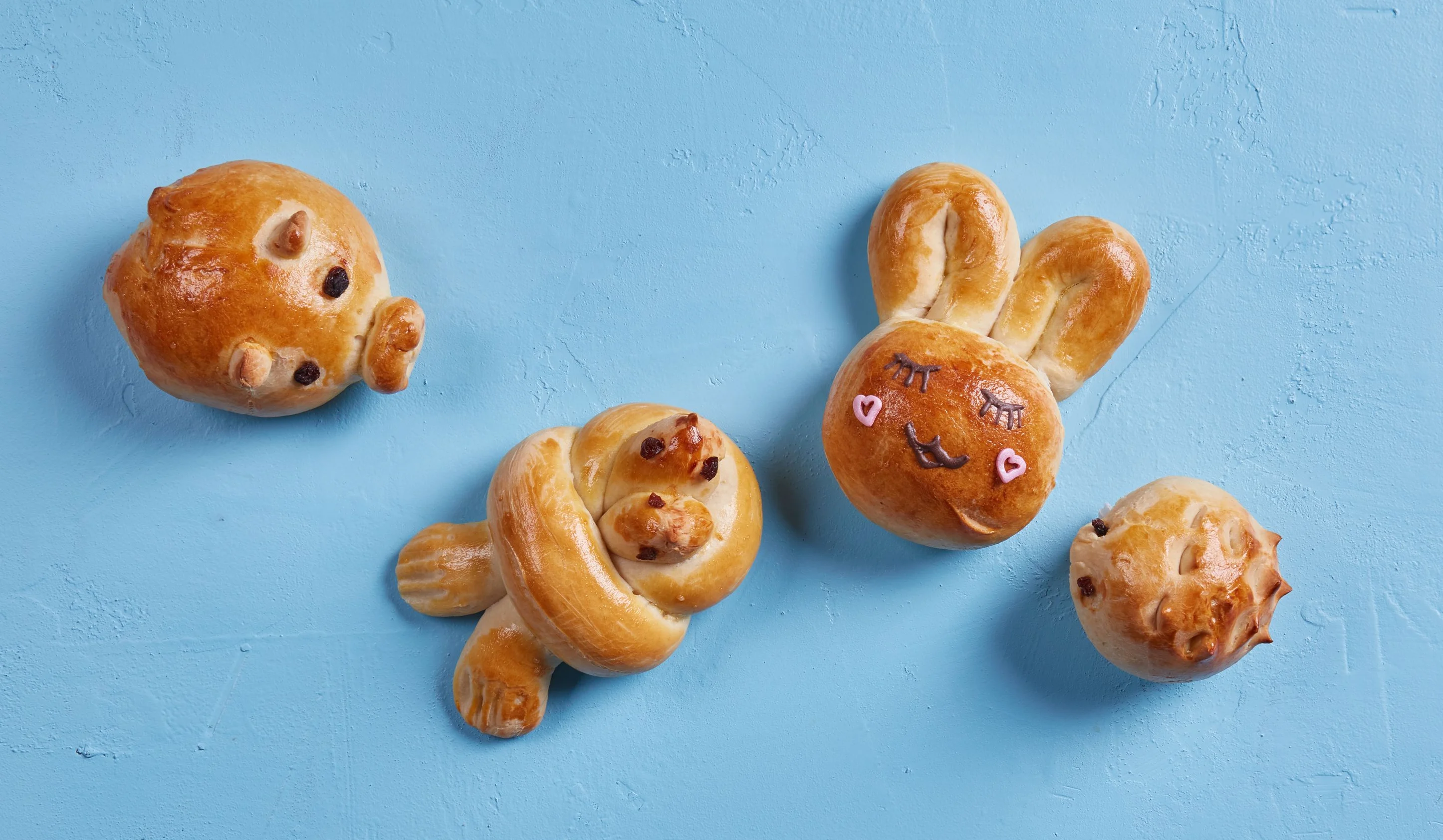 Astuces cuisine - Animaux en pâte à tresse