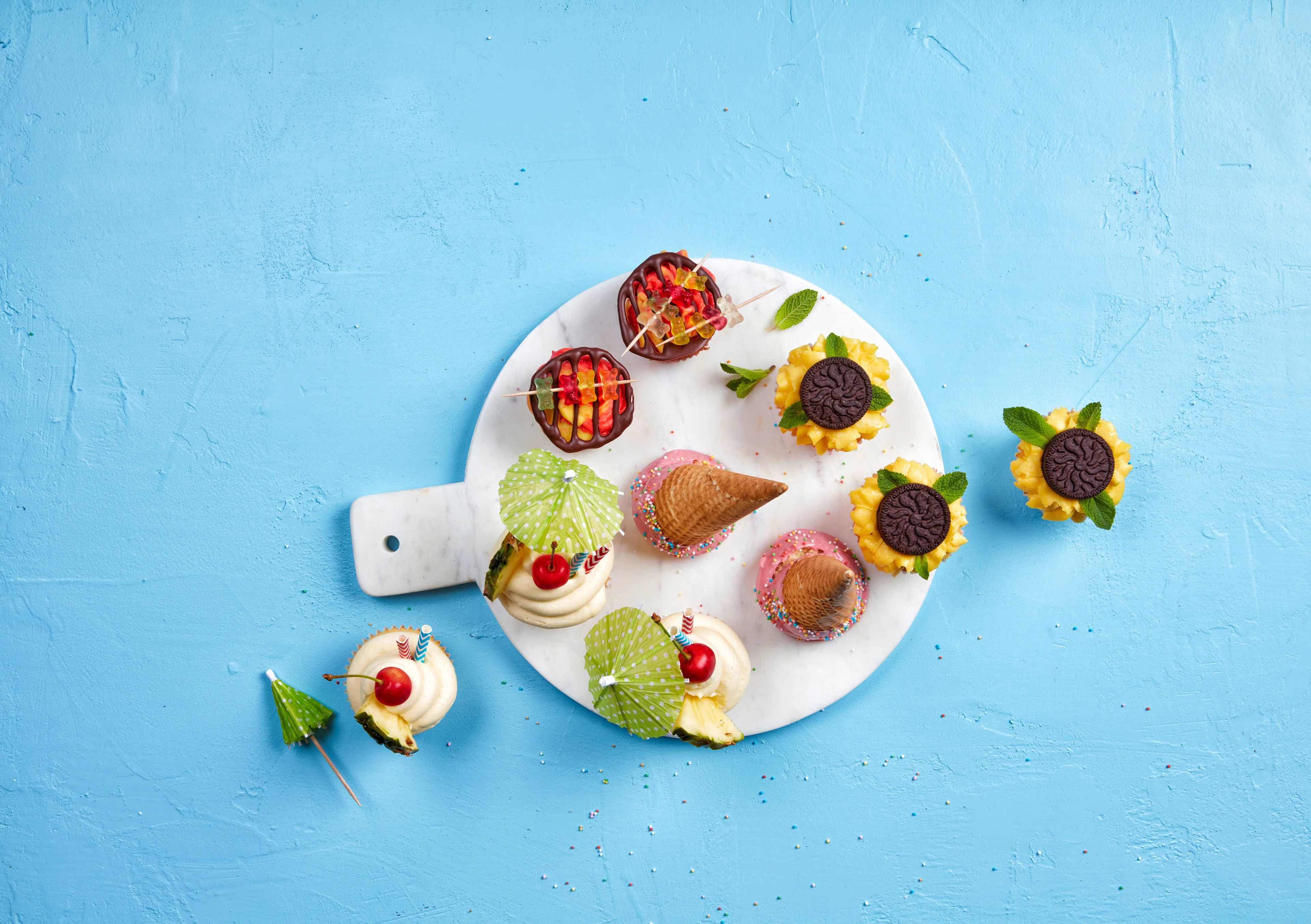 Décorer des cupcakes
