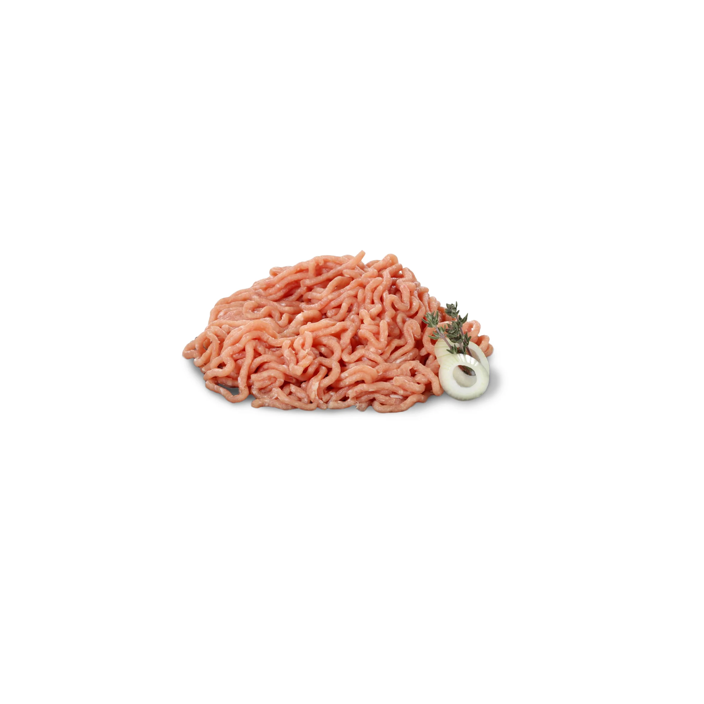 Poulethackfleisch