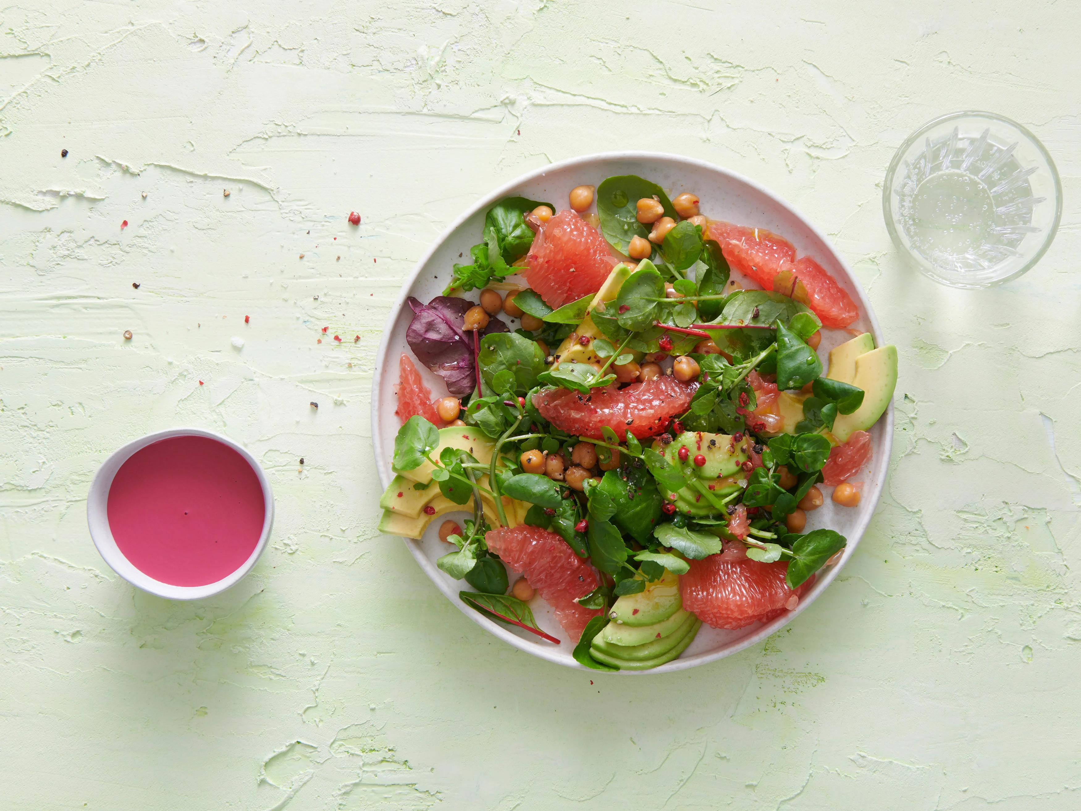 Kichererbsen-Grapefruit-Salat