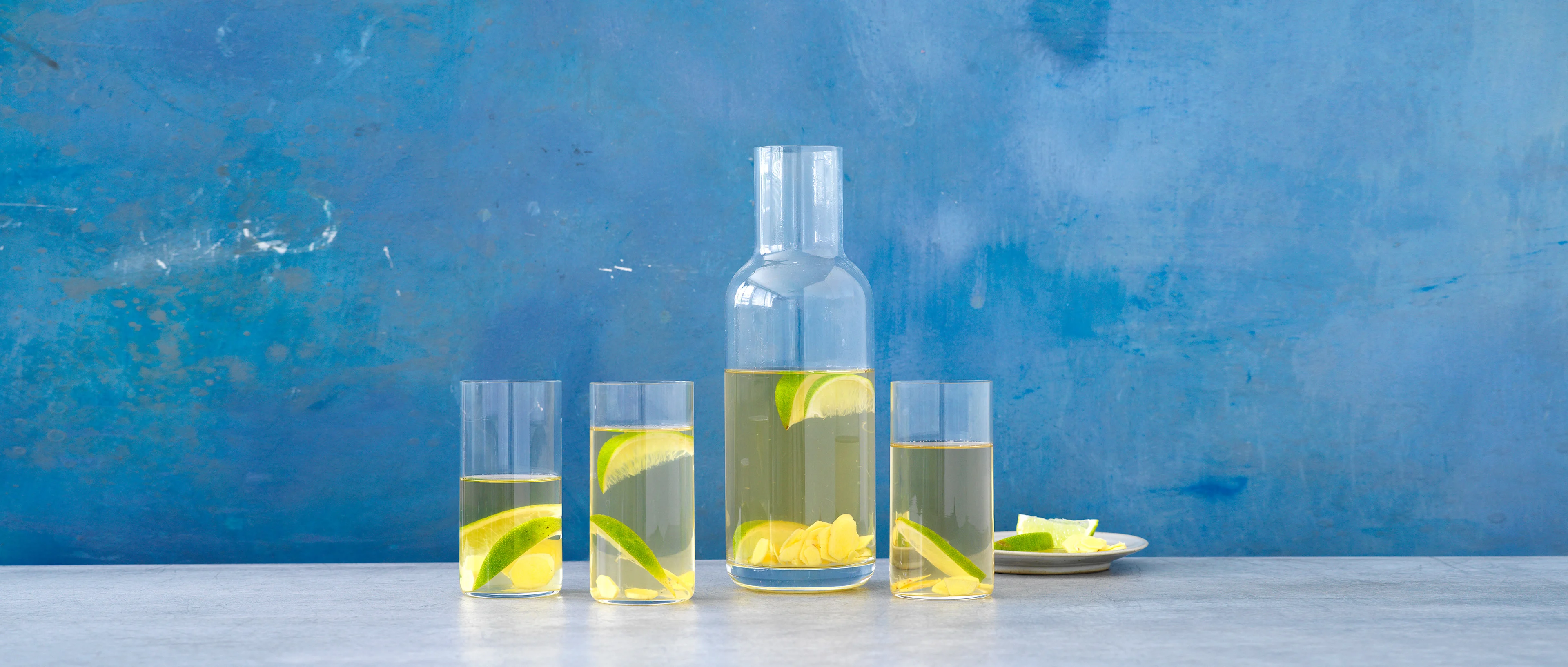 Ingwer-Limetten-Tee