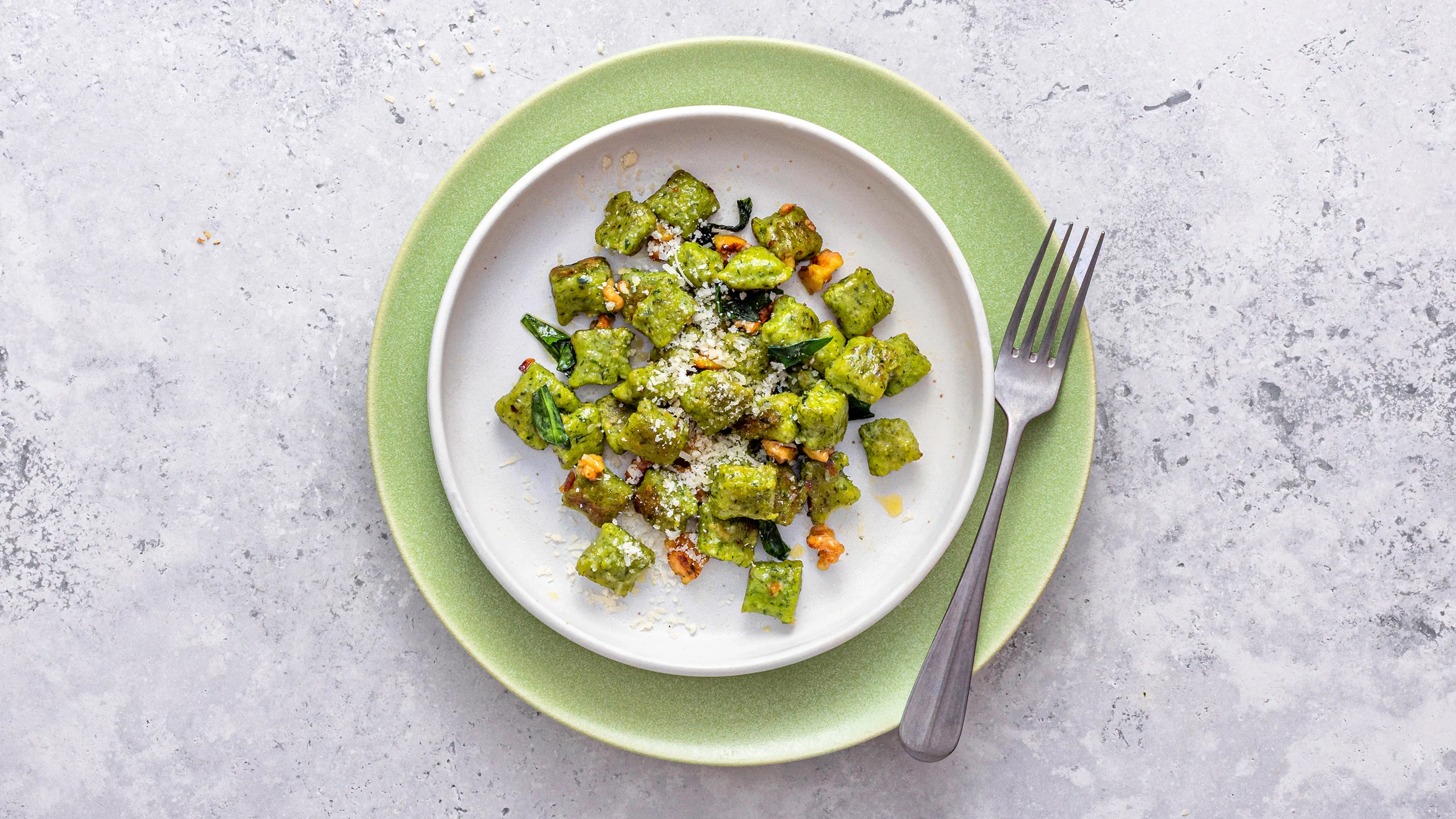 Gnocchi all'aglio orsino