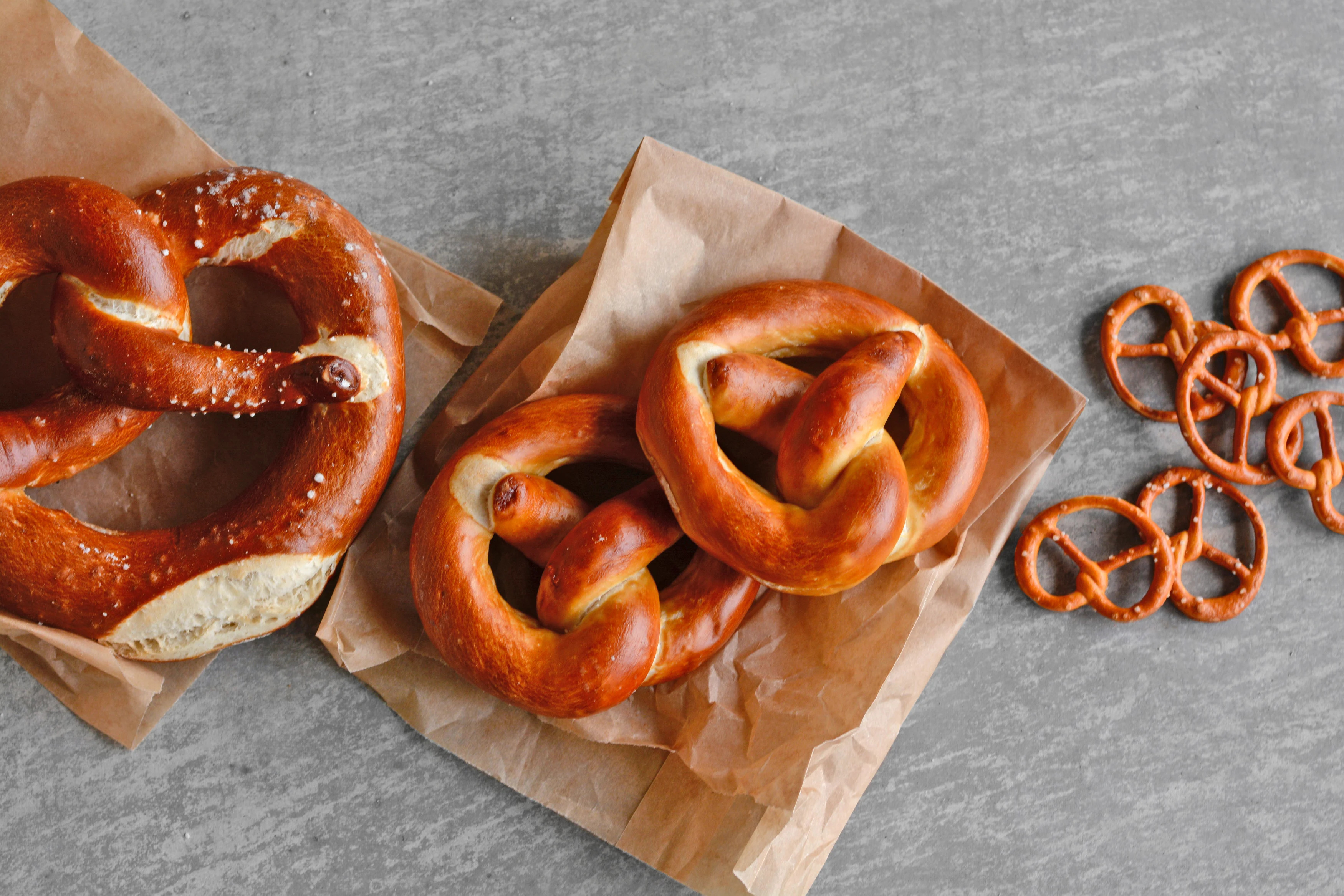 Des bretzels