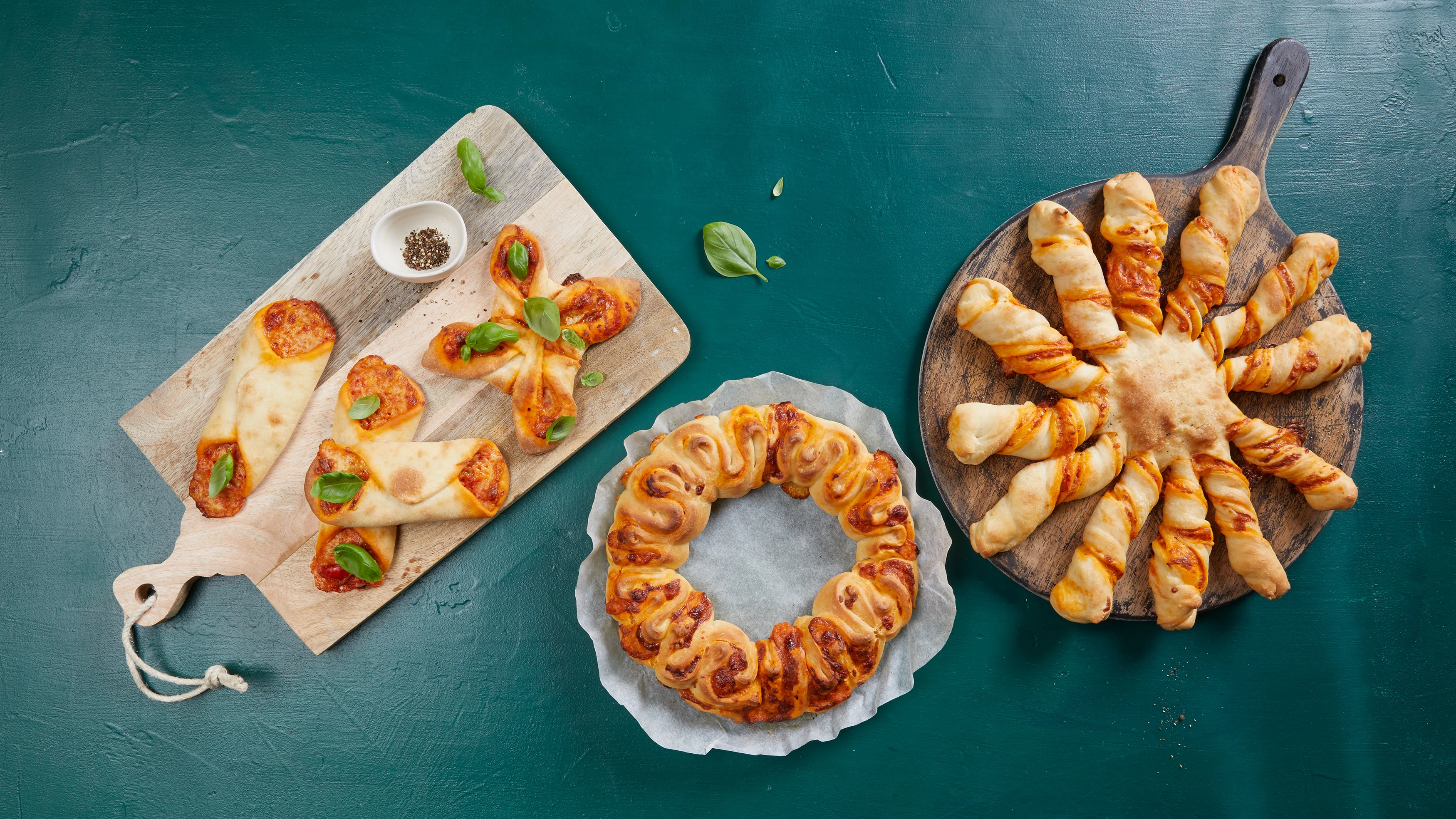 Kitchen Hack, différentes formes de pizza