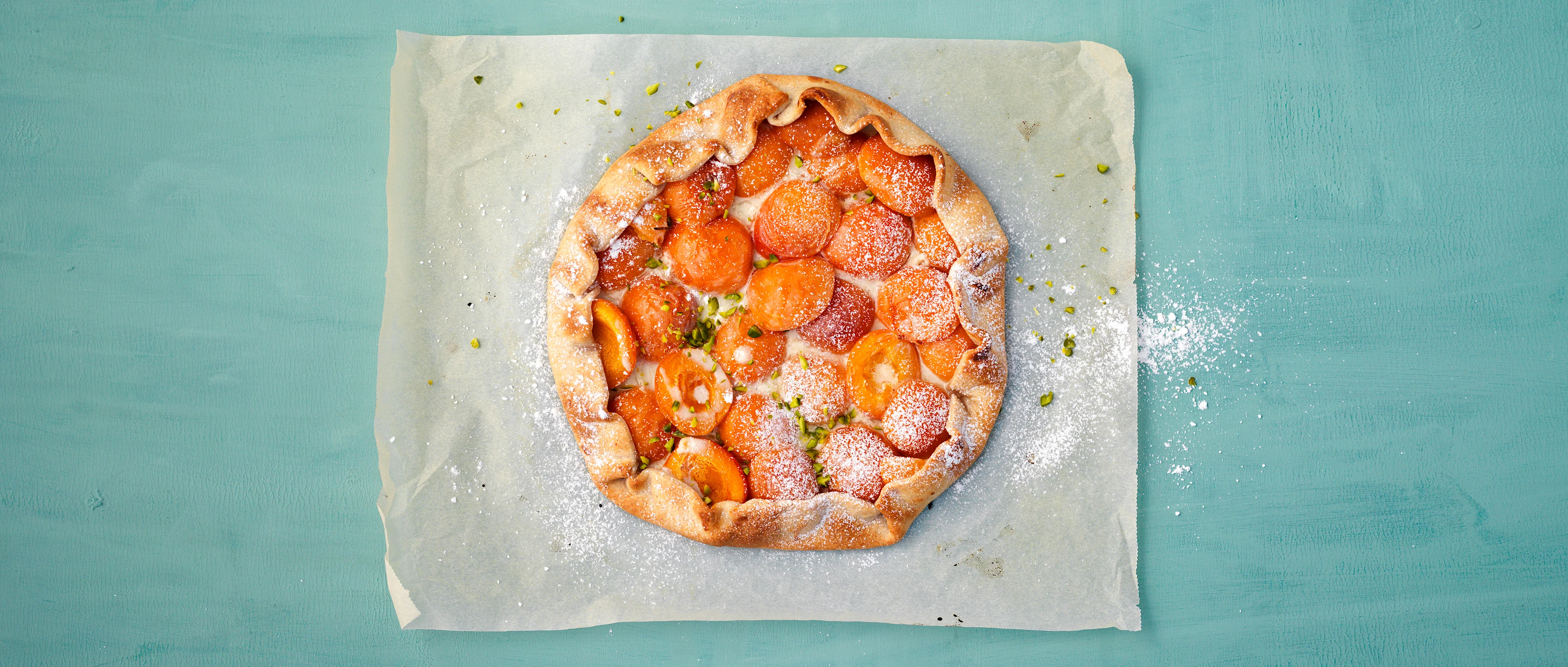 Galette alle albicocche
