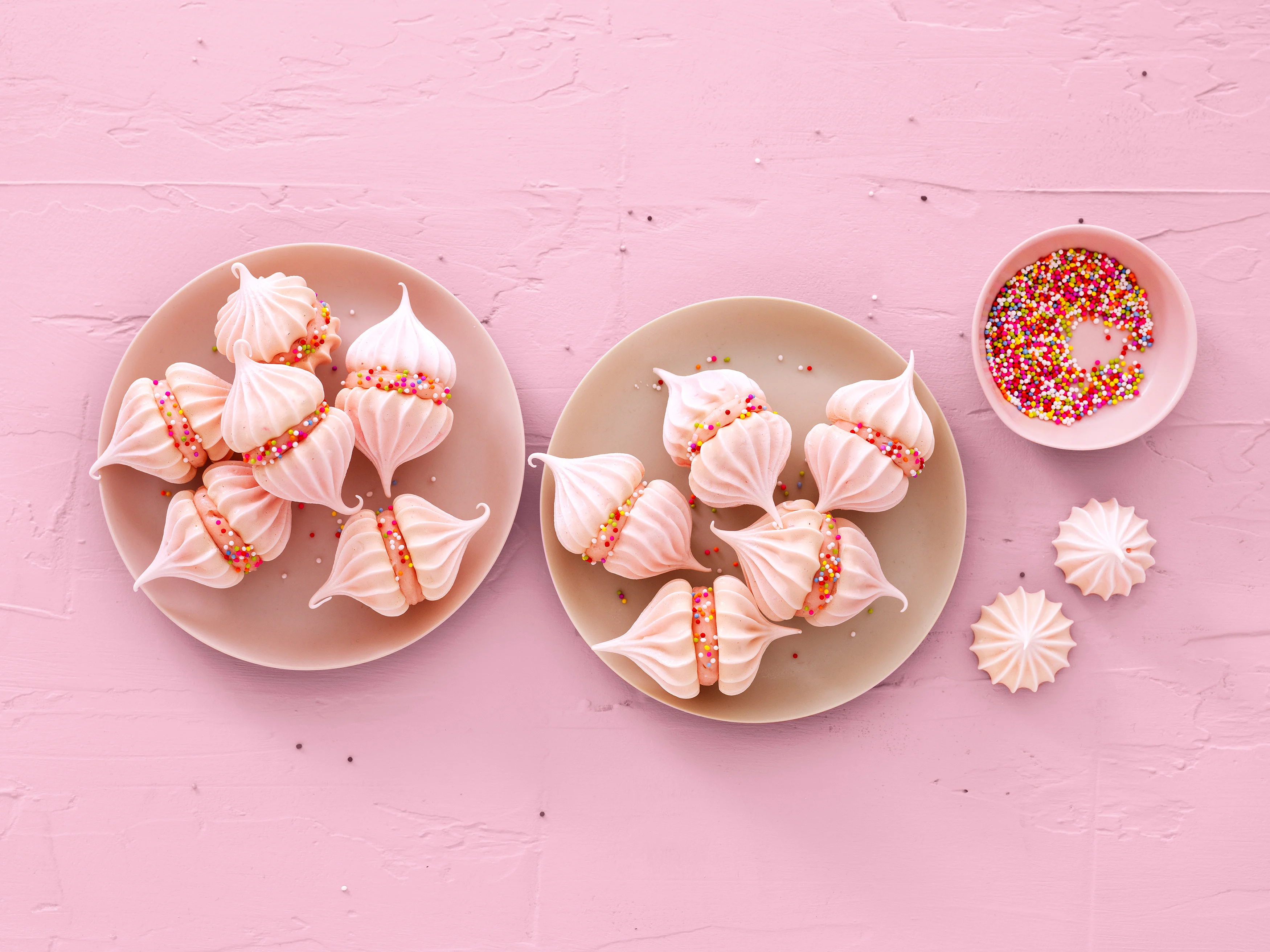Rosa Schümli mit Buttercrème