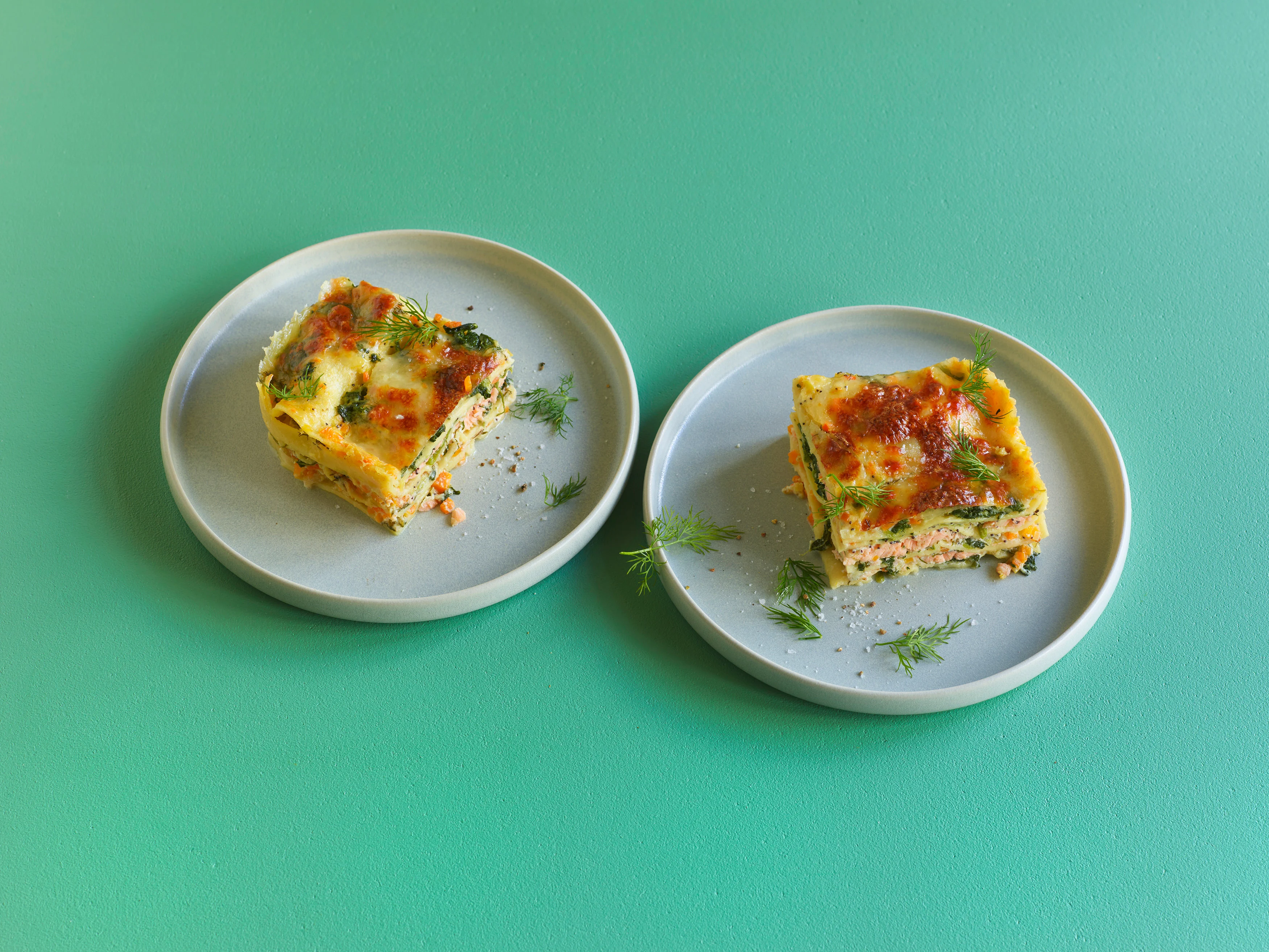 Lasagne al salmone