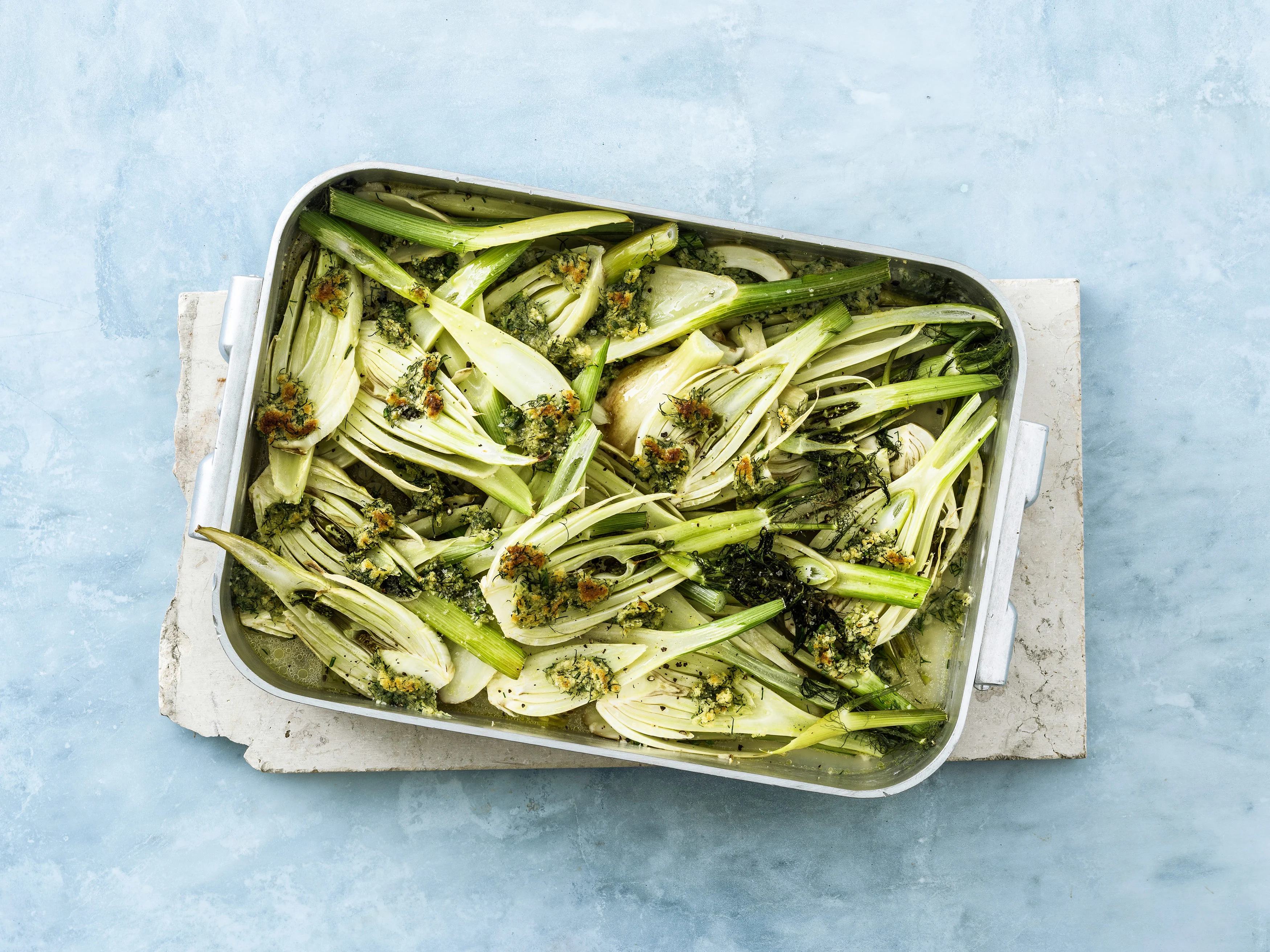 gratinierter Fenchel