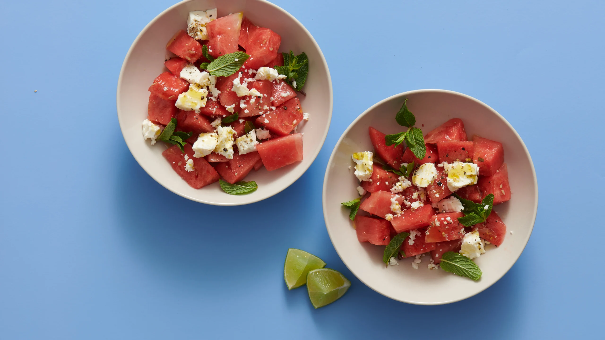 Wassermelonen-Feta-Salat