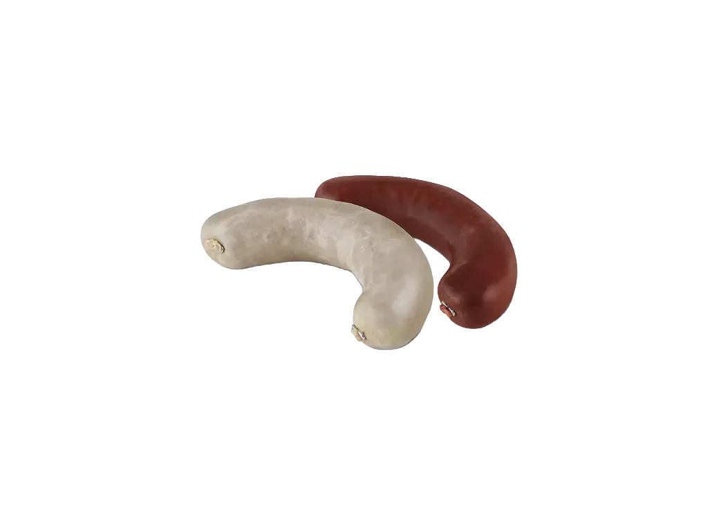 Kochwurst, Blutwurst und Leberwurst
