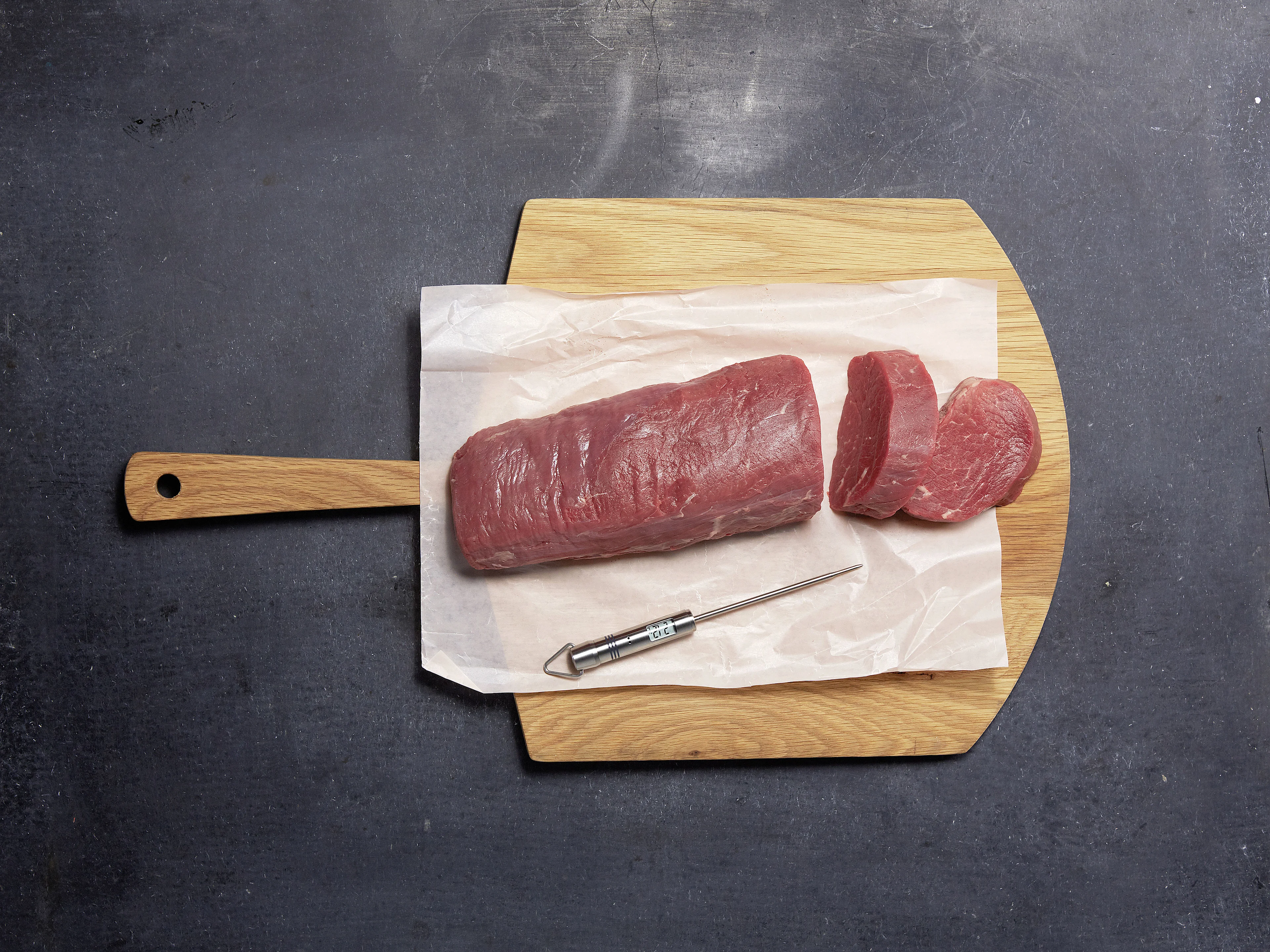 Cucinare un medaglione di manzo