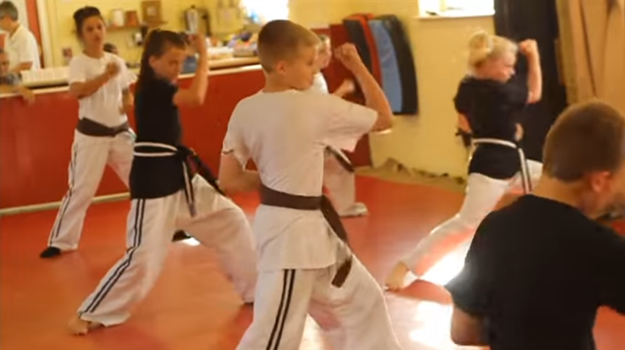 Juniors training