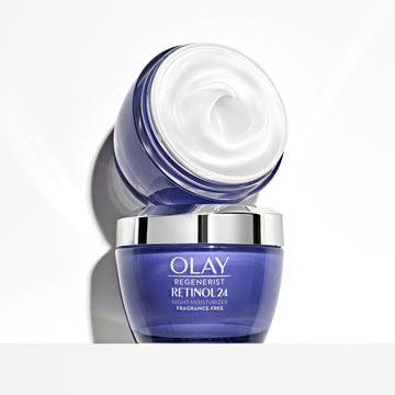 Olay Retinol 24 Night Face Cream | Fragrance Free, 50ml  