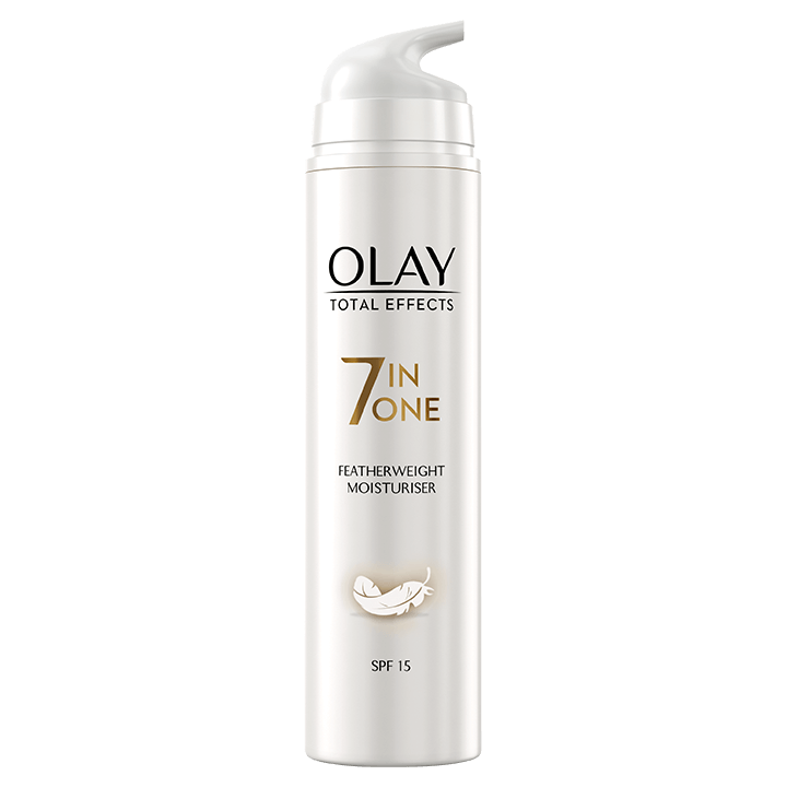 Olay Total Effects 7in1 Anti-Ageing Featherweight Moisturiser SPF 15 50ml  - new SI2
