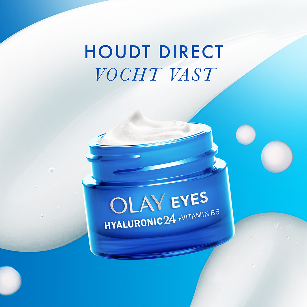 Informatief: Hyaluronic24 + Vitamin B5 oog creme - HOUDT DIRECT VOCHT VAST