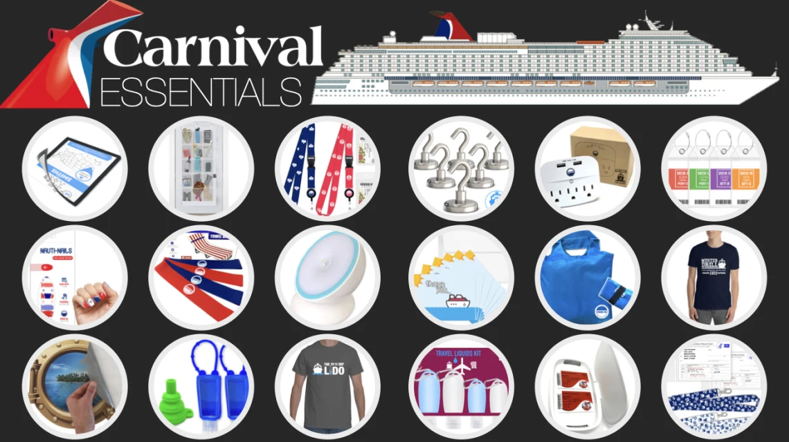Carnival Cruise Essentials - 18 Must Have Cruise Items on Amazon