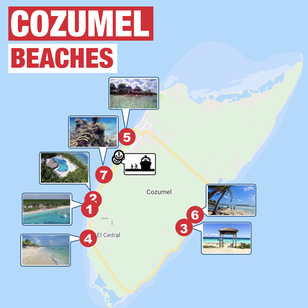 7 Best (and Free) Beaches Near Cozumel Cruise Port