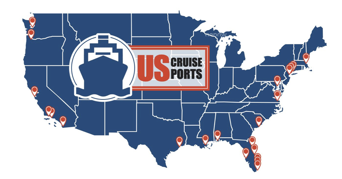 Cruise Ship Ports US Departures Full Port List & Map [2022]