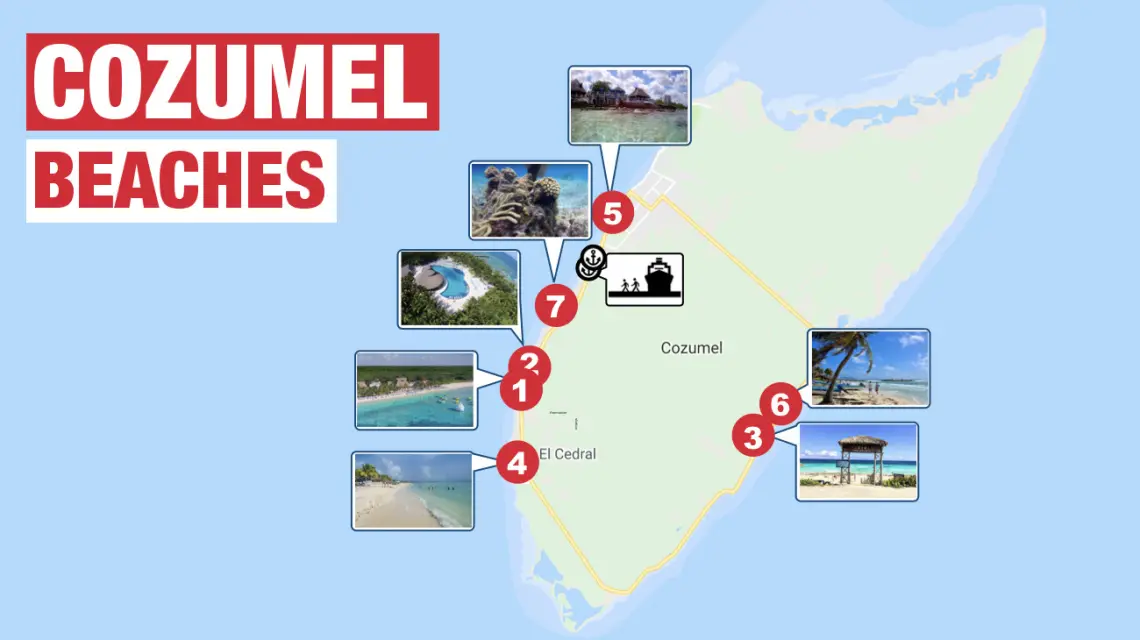 7 Best (and Free) Beaches Near Cozumel Cruise Port