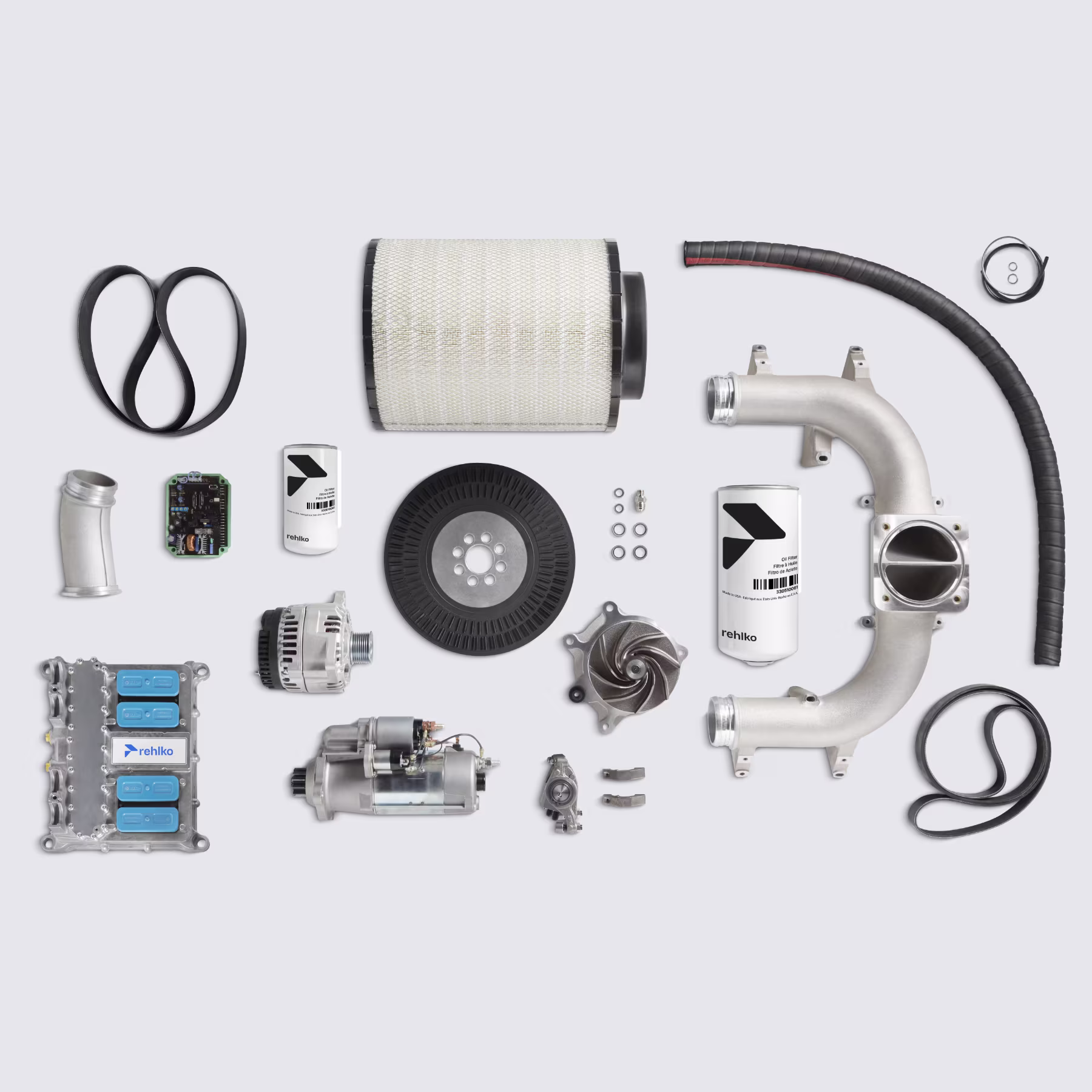 Product image of several Rehlko parts for generators