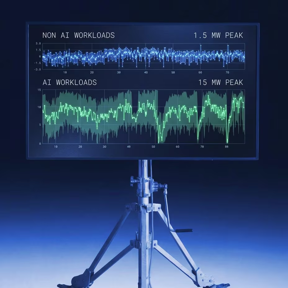 High-capacity industrial backup generator with open enclosure for mission-critical power applications.
