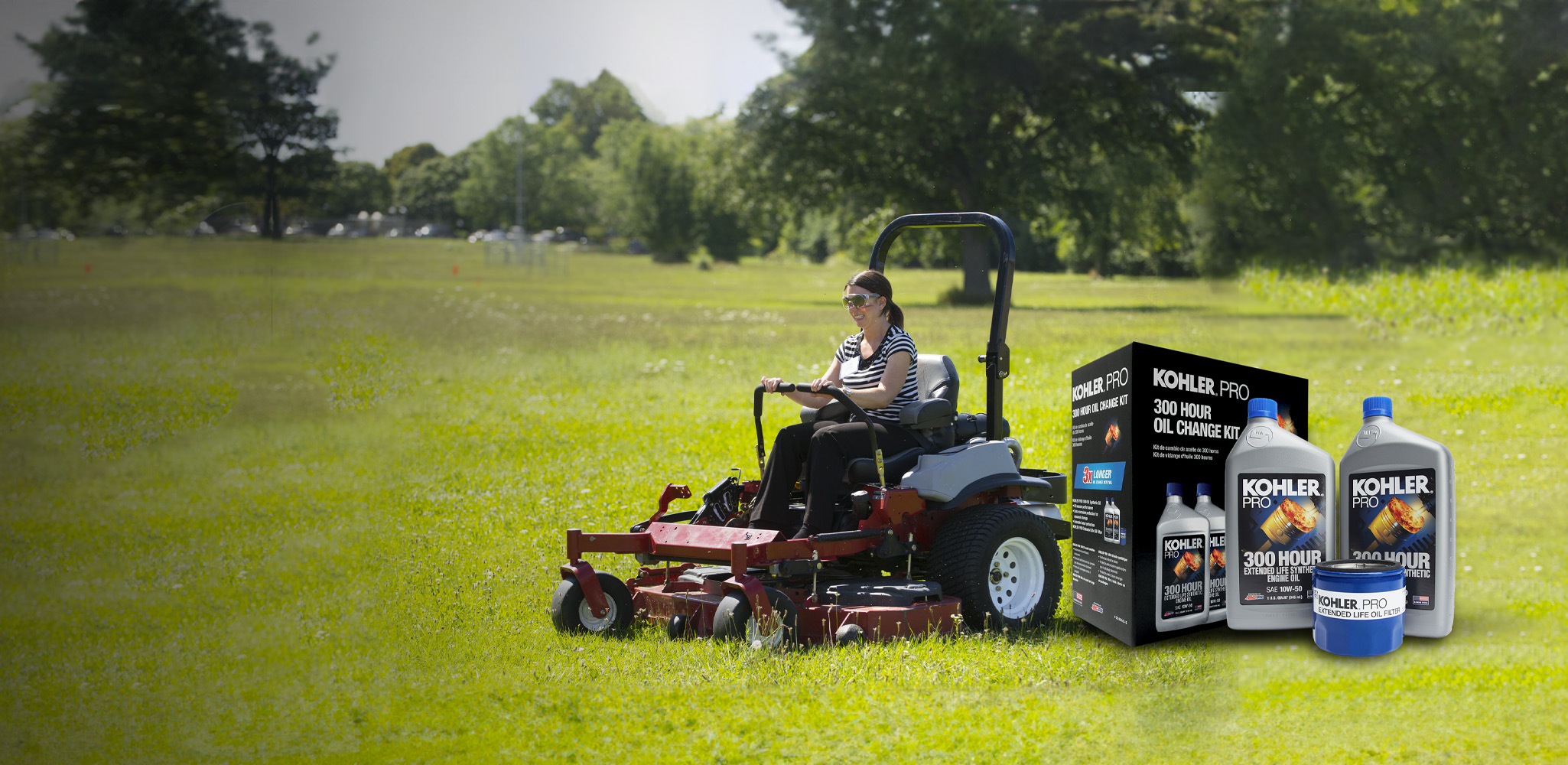 Kohler riding best sale mower engines